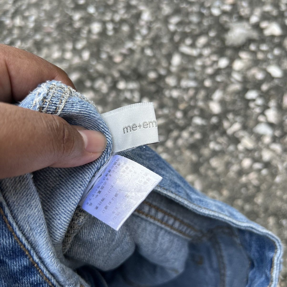 Japanese Brand “y2k style” BAGGY DOUBLE FLAPE POCKET JEANS Size US 28 / EU 44 - 6 Thumbnail
