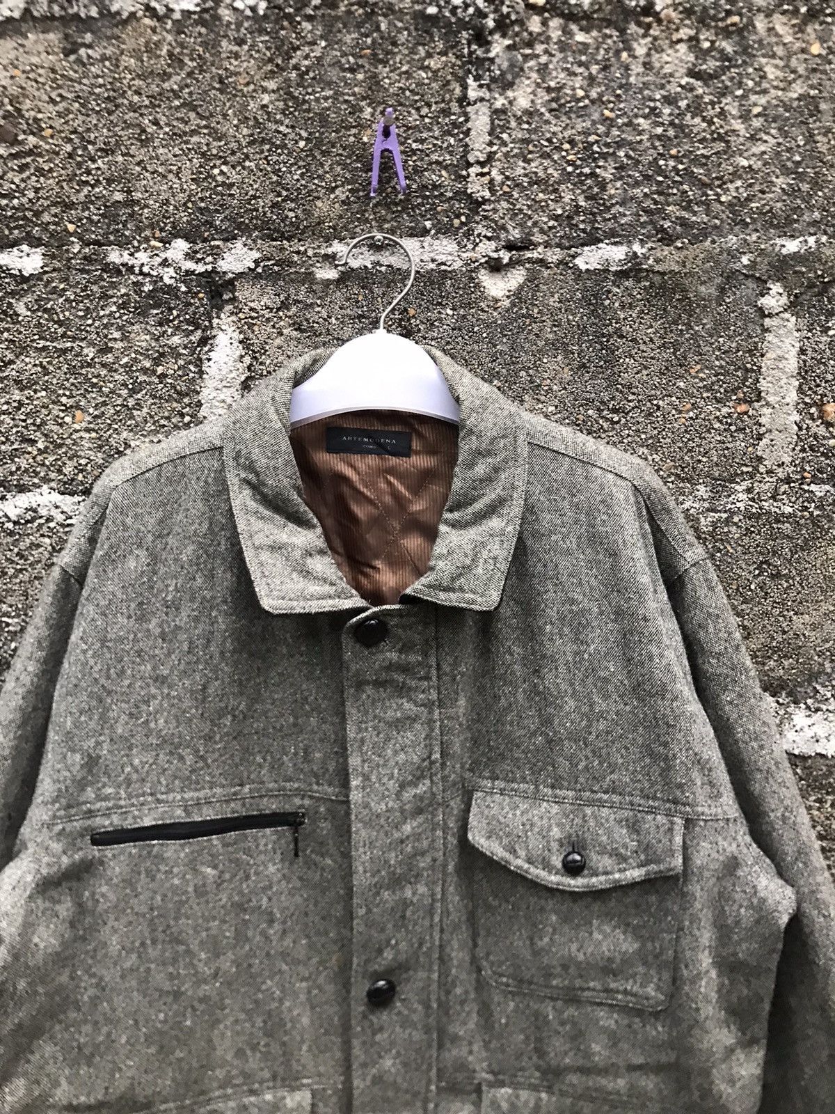 14th Addiction ⚡️Vintage Artemodena Uomo Zipper Barn Jacket Size US L / EU 52-54 / 3 - 5 Thumbnail