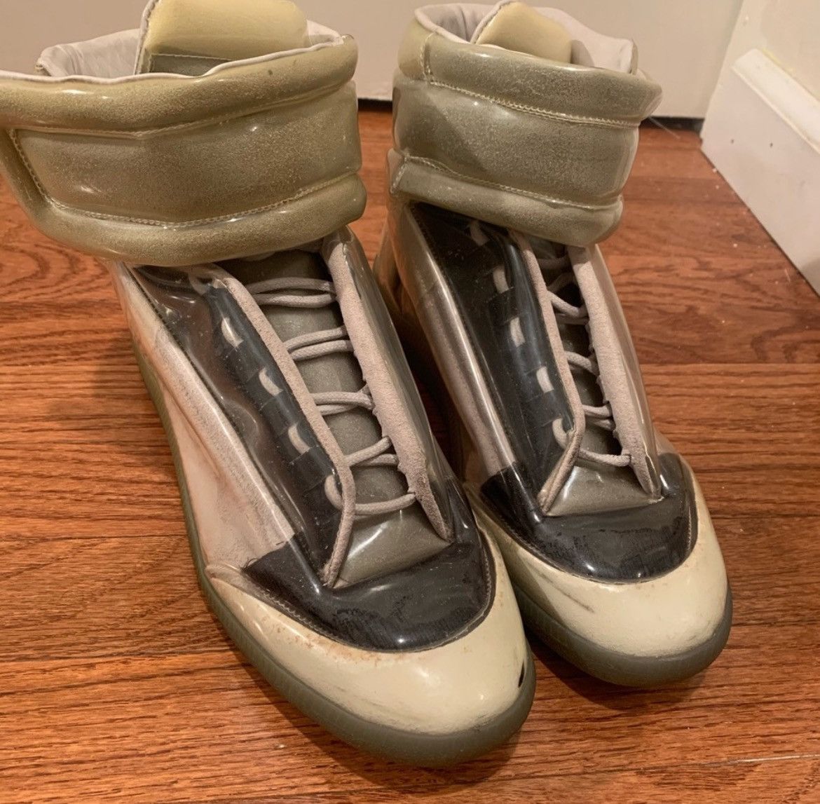image of Maison Margiela Futures Shoes in Brown Tan, Men's (Size 10)