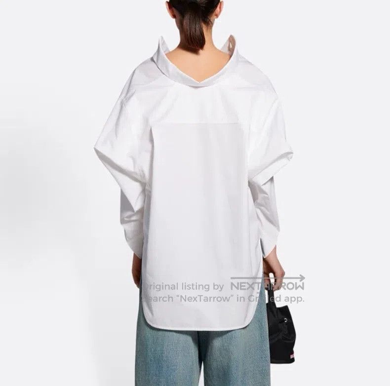 Balenciaga Balenciaga C-Shape Shirt Sunscreen Jacket Size S / US 4 / IT 40 - 4 Thumbnail
