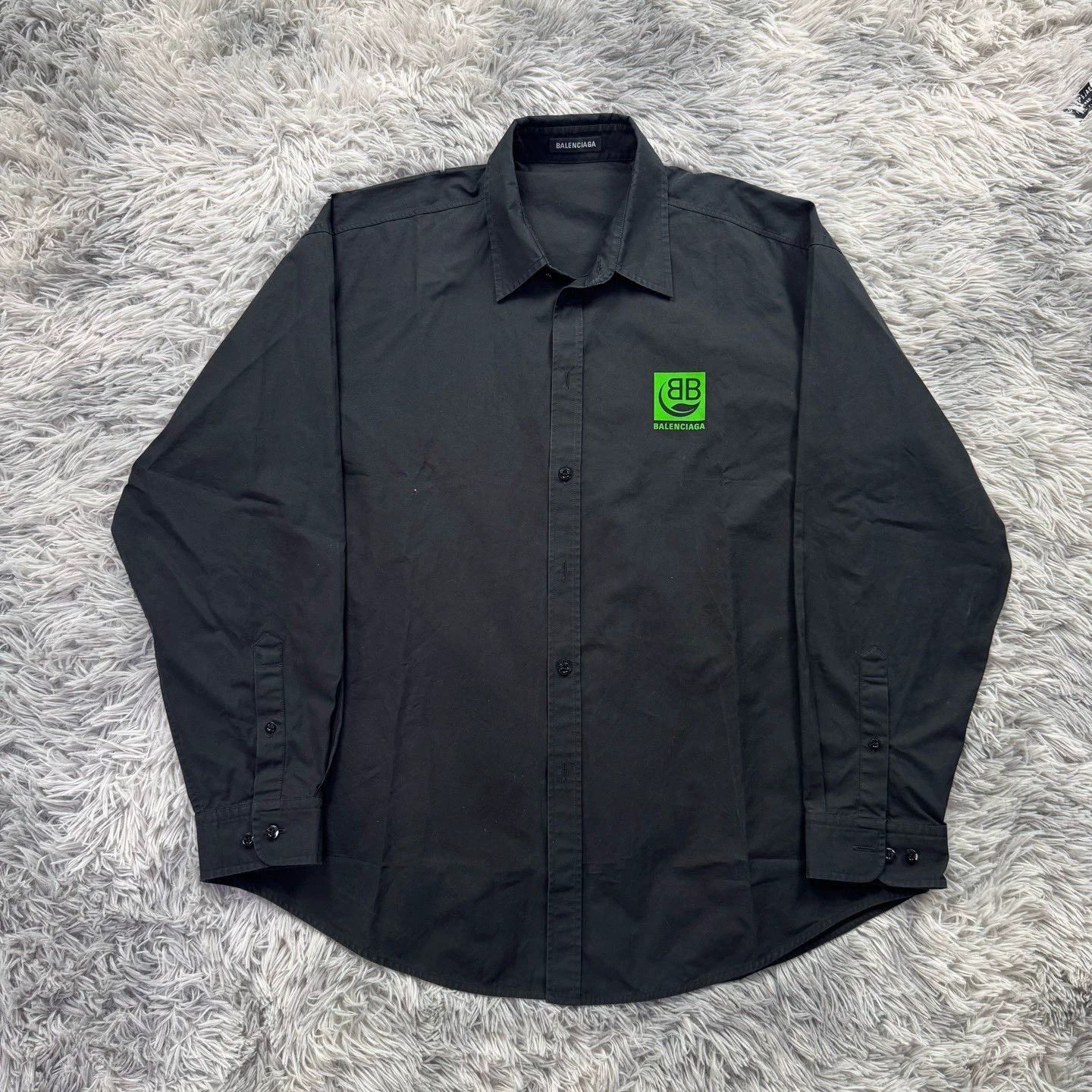 Balenciaga Balenciaga Wheat Ear Print Shirt - dmc Size US XS / EU 42 / 0 - 1 Thumbnail