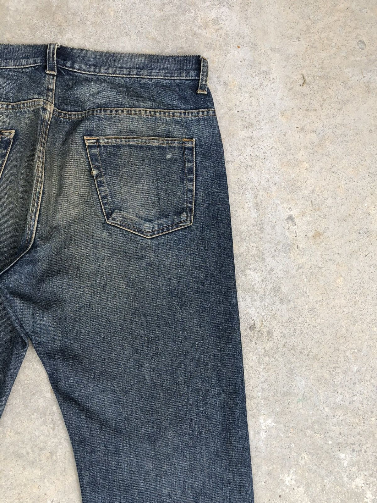 Tom Ford Gucci Embroidered Logo Staright Cut Distressed Denim Size US 34 / EU 50 - 10 Thumbnail