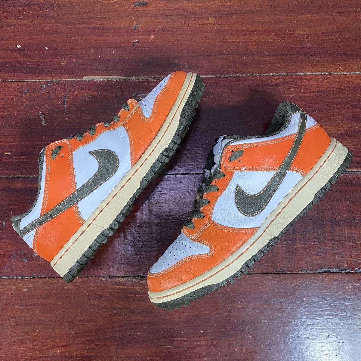 Nike Dunk Low NG Golf White Orange 2011 Size US 8 / EU 41 - 1 Thumbnail