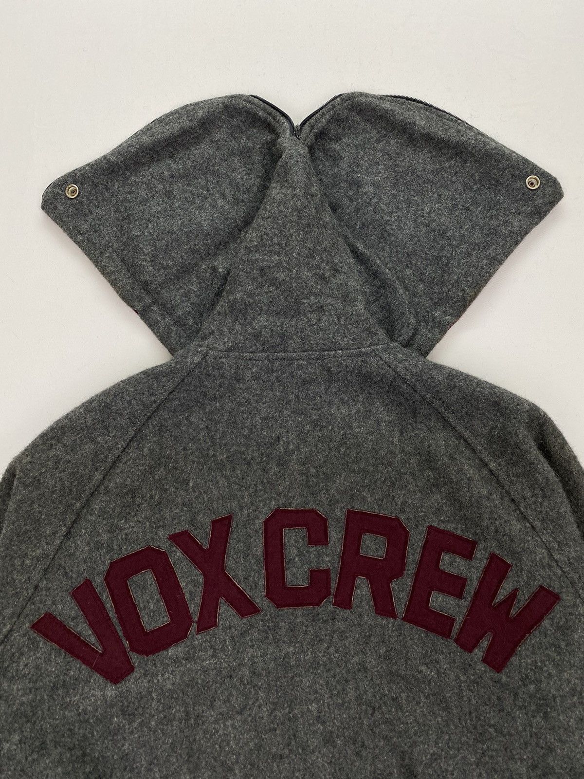 Vintage Vintage Vox Hooded Varsity Jacket Size US M / EU 48-50 / 2 - 8 Thumbnail