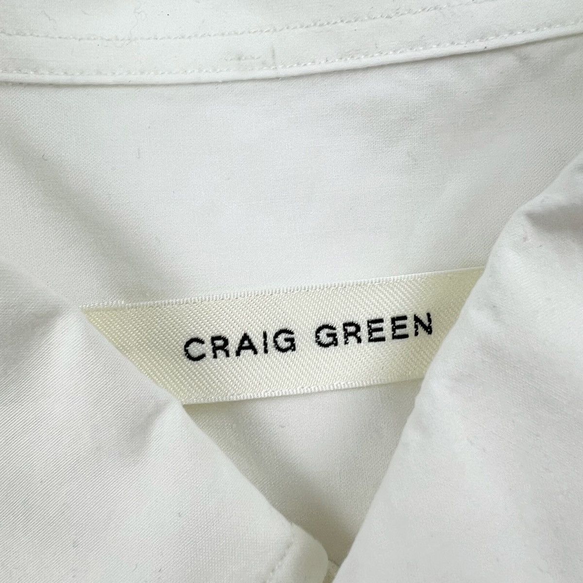 Greg Lauren Greg Lauren Uniform Shirt White Size US M / EU 48-50 / 2 - 5 Thumbnail