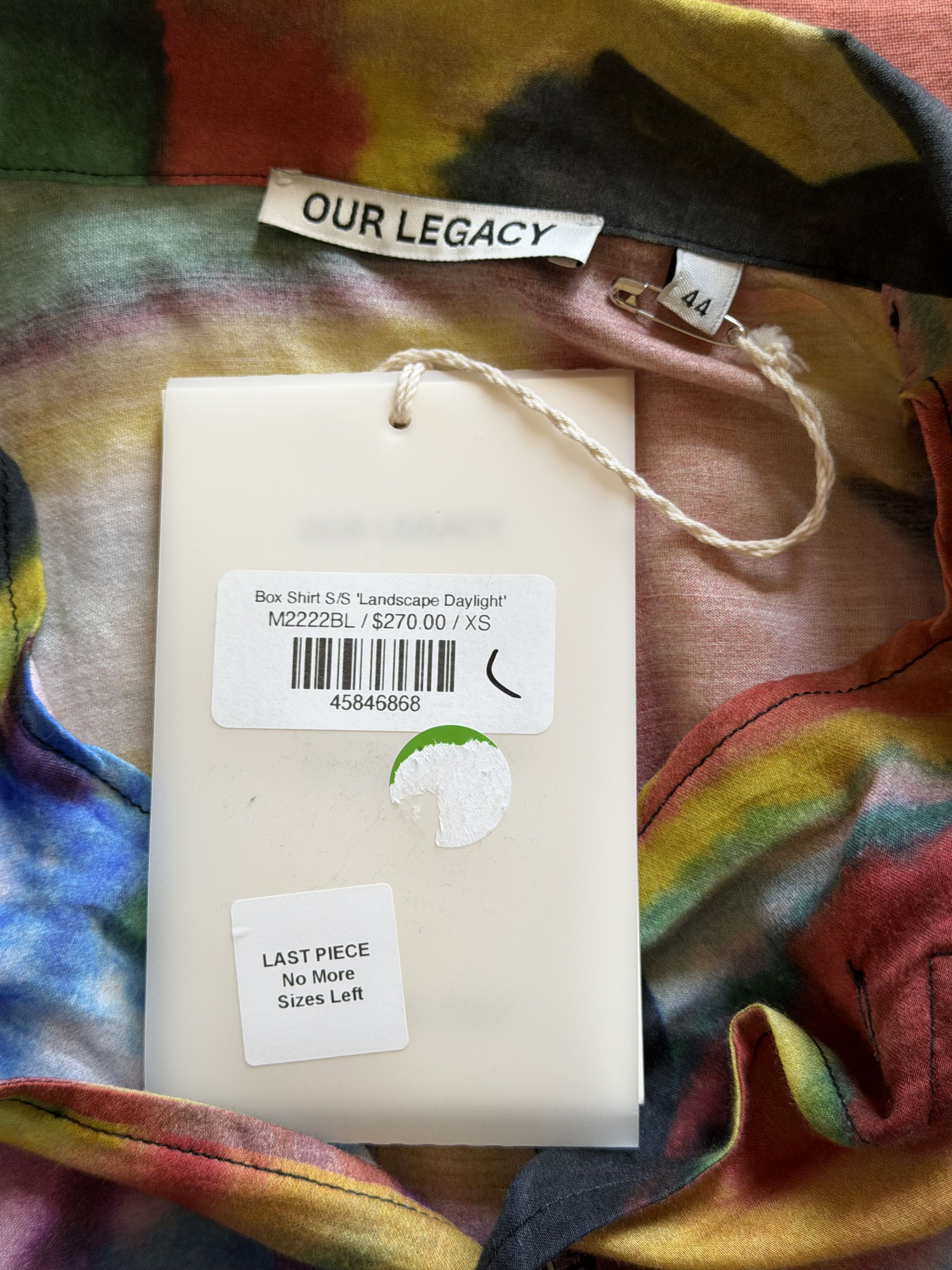 Our Legacy Our Legacy Box Shirt in Landscape Daylight Size US XS / EU 42 / 0 - 7 Thumbnail