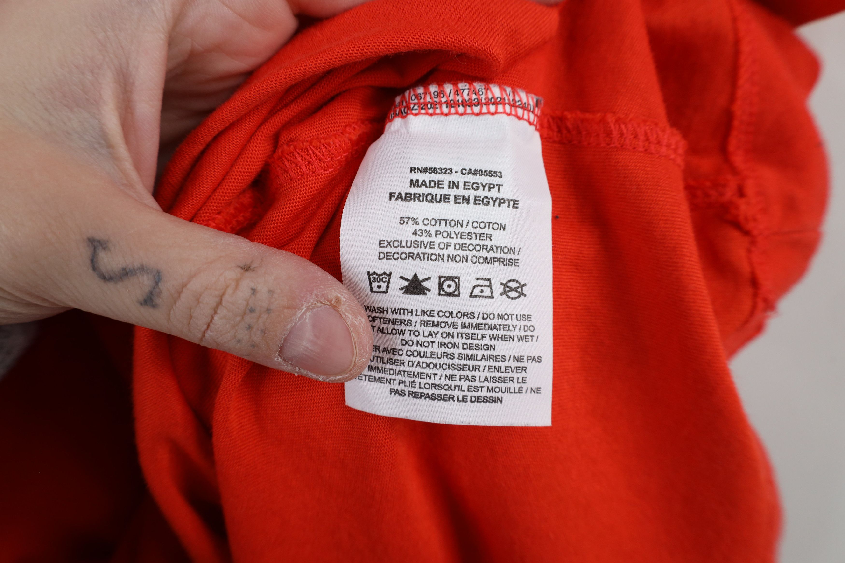 Nike × Vintage Nike Trail Travis Scott Center Swoosh Short Sleeve T-Shirt Size US L / EU 52-54 / 3 - 8 Thumbnail