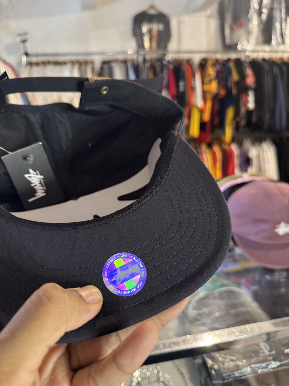 Stussy STUSSY STOCK LOCK TASLAN STRAPBACK Size ONE SIZE - 7 Thumbnail