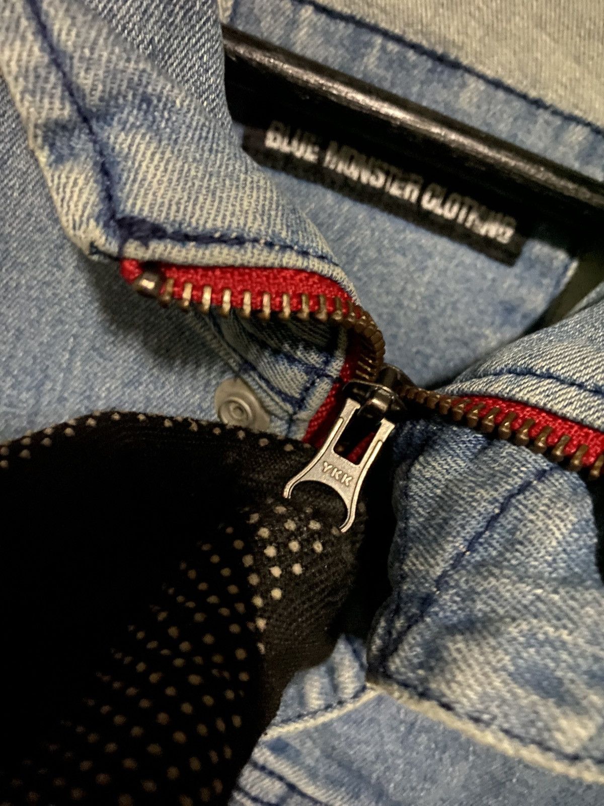 Japanese Brand Blue Monster Clothing BM78 Denim Utility Jacket Size US S / EU 44-46 / 1 - 6 Thumbnail