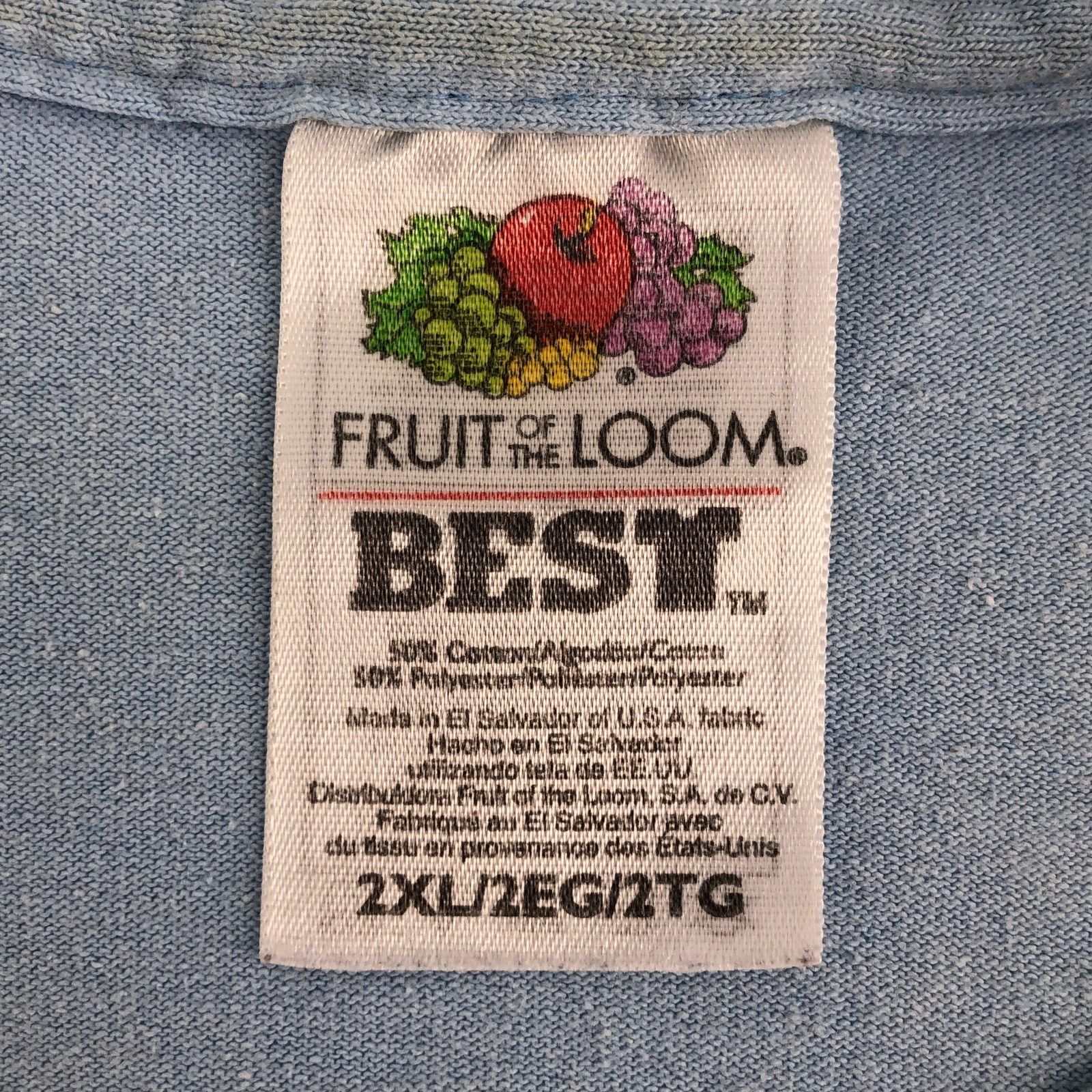 Fruit Of The Loom Thunder Road Cycles Davenport Iowa 2005 tshirt Size US XXL / EU 58 / 5 - 5 Thumbnail