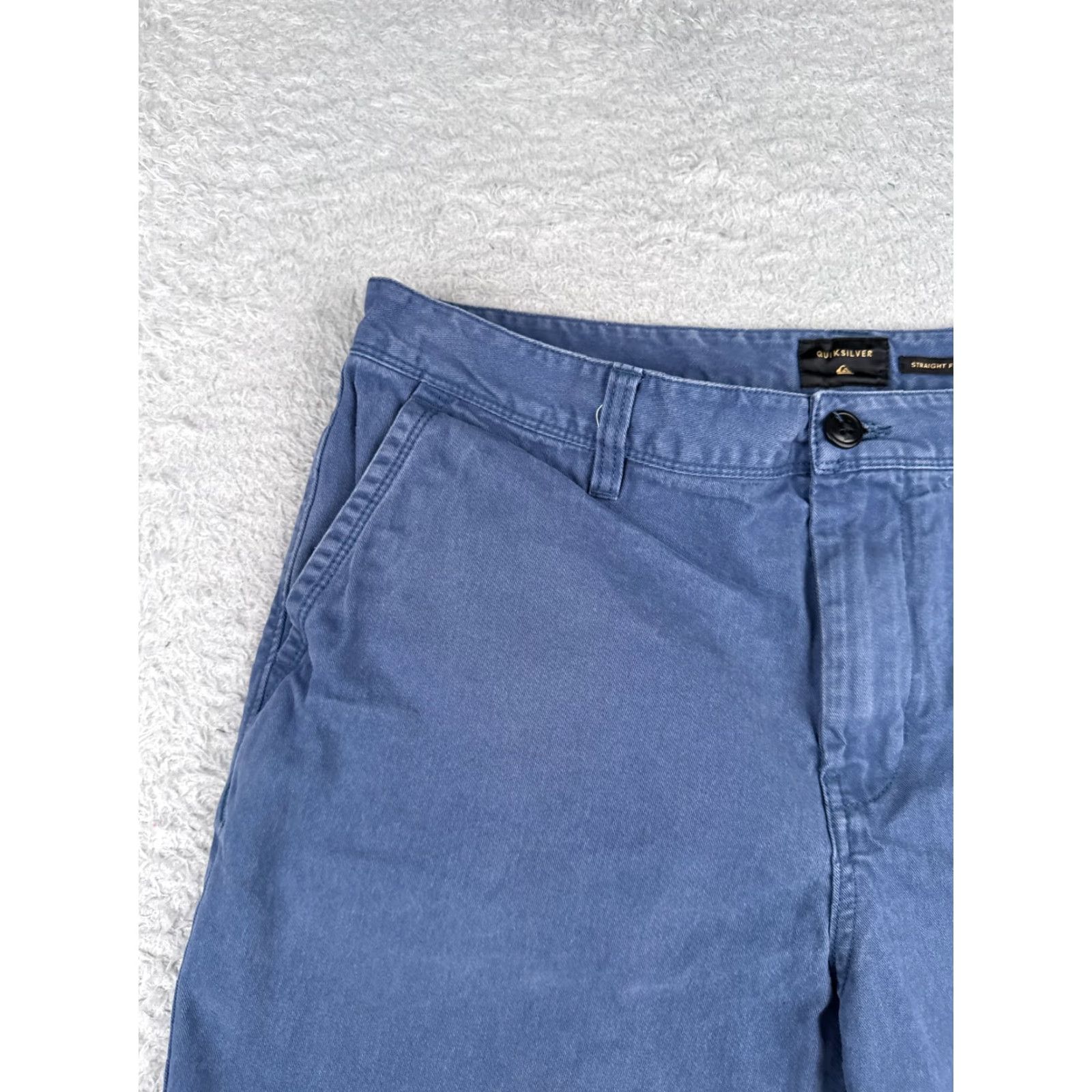 Vans VANS Shorts Men 34 Blue Cotton Blend Twill Skateboard Beach 34x9 Chino Casual 90s? Size US 34 / EU 50 - 4 Thumbnail
