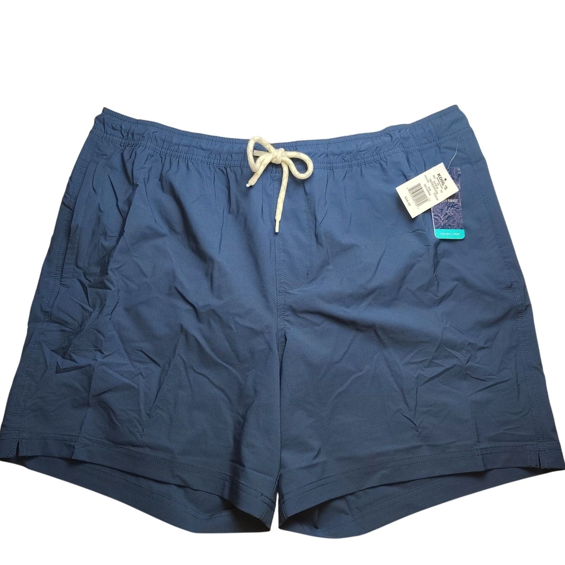 Other Trinity Coast Mens XXL Blue Swim Trunks with Side Pockets an Size US 42 / EU 58 - 1 Thumbnail
