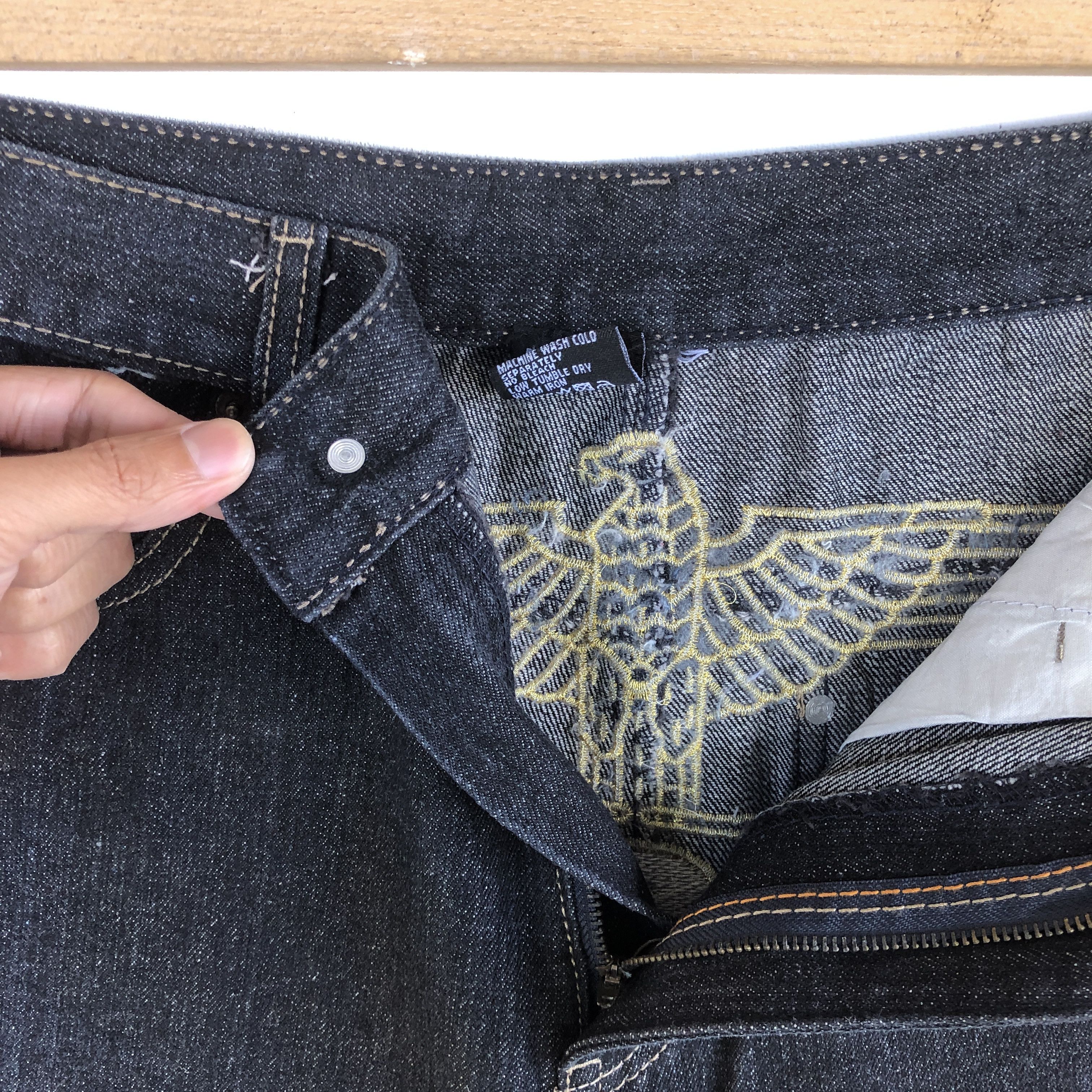 Japanese Brand × Vintage Vintage Japanese Jeans Boy Flying London Denim Pants Size US 34 / EU 50 - 6 Thumbnail