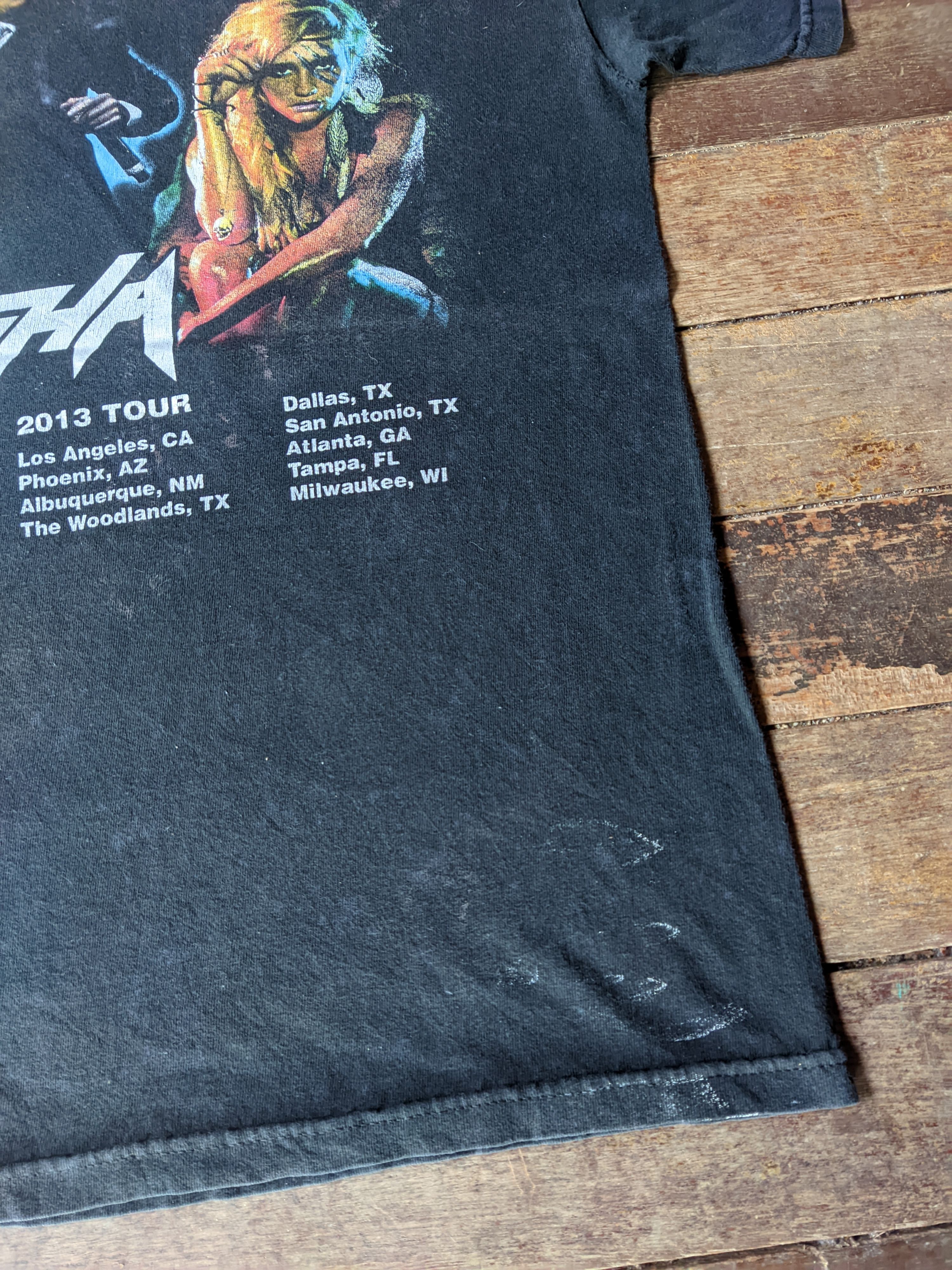 Alstyle × Band Tees Global Warming Pitbull and Kesha 2013 Tour Tee Size US S / EU 44-46 / 1 - 6 Thumbnail
