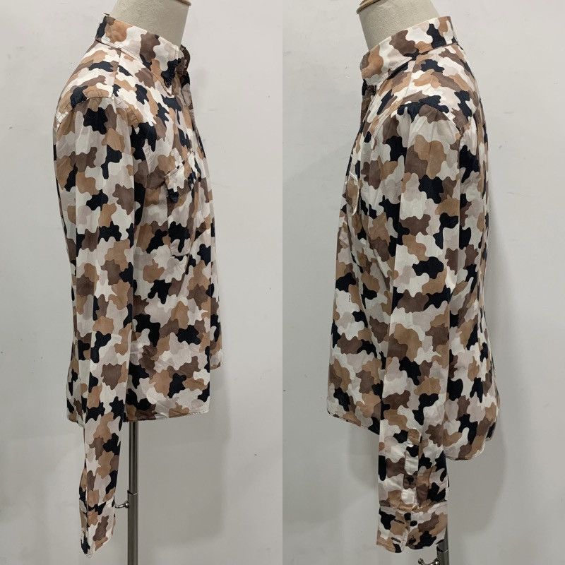 Prada Prada Camo Print Men Shirt Sz 40 15 3/4 UCM682 Size US M / EU 48-50 / 2 - 5 Thumbnail