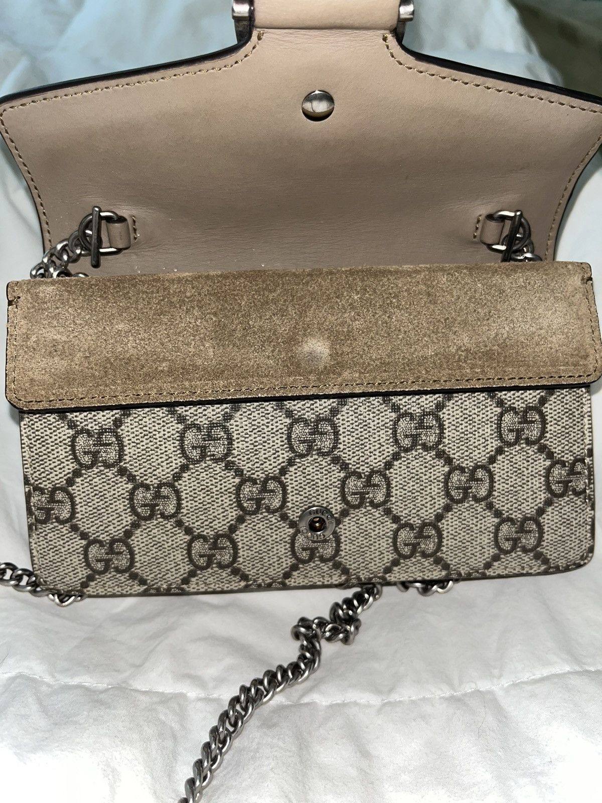 Gucci GUCCI DIONYSUS GG SUPREME SUPER MINI BAG Size ONE SIZE - 5 Thumbnail
