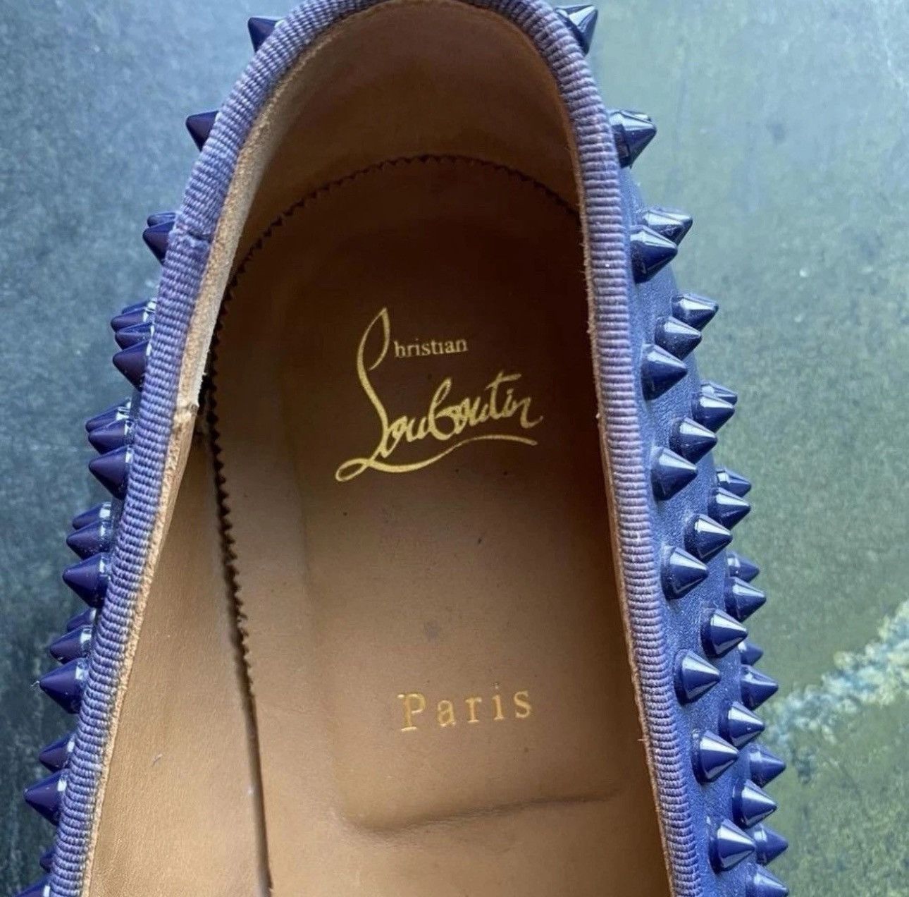 Christian Louboutin Christian Louboutin Spiked Loafer Size US 11 / EU 44 - 3 Thumbnail
