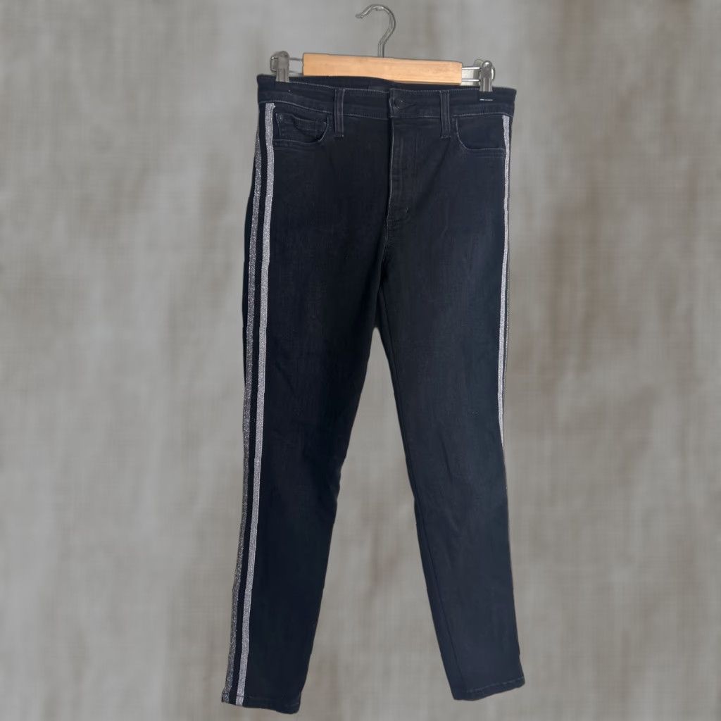 Vintage Joe's Jeans Womens Jeans 28x28 Flawless The Charlie Black High Rise Skinny Ankle Piping Size 28" / US 6 / IT 42 - 1 Thumbnail