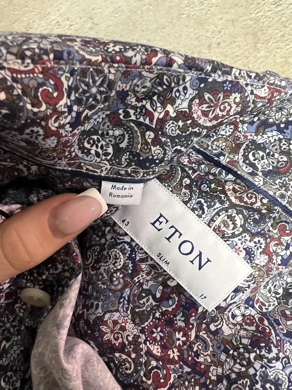 Eton Vintage Y2K Eton White Shirt Formal Long Sleeve Luxury shirt Size US M / EU 48-50 / 2 - 13 Thumbnail