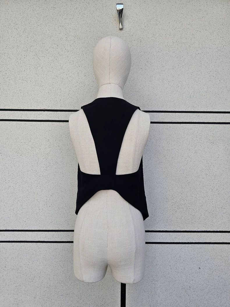 Other Ann Demeulemeester Lady's waistcoat inside Size S / US 4 / IT 40 - 3 Thumbnail