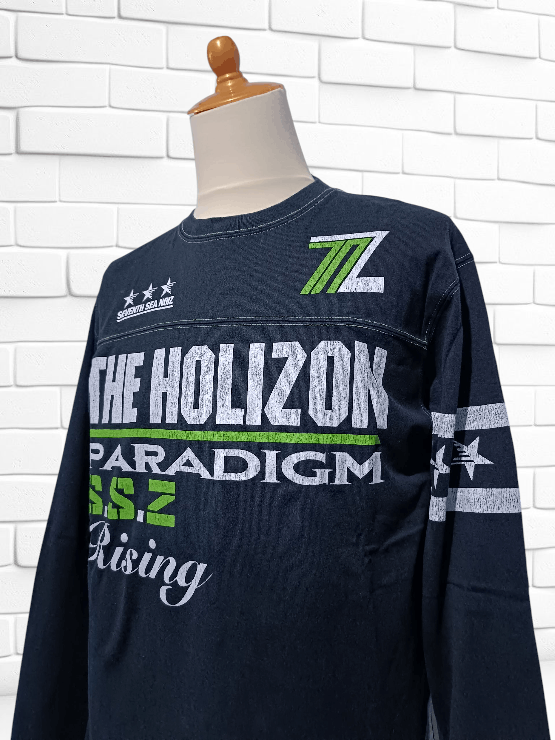Japanese Brand Vintage Long Sleeve T-shirt "Glory Surf" Size US L / EU 52-54 / 3 - 3 Thumbnail