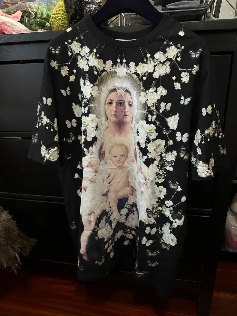 Givenchy Givenchy Madonna Starry Short-Sleeve T-Shirt Size US S / EU 44-46 / 1 - 1 Thumbnail