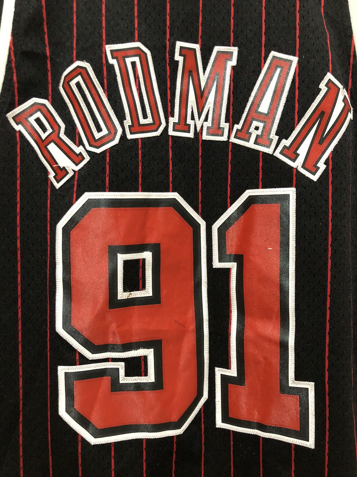 Adidas × NBA × Vintage DENNIS RODMAN 91 JERSEY Size US S / EU 44-46 / 1 - 8 Thumbnail
