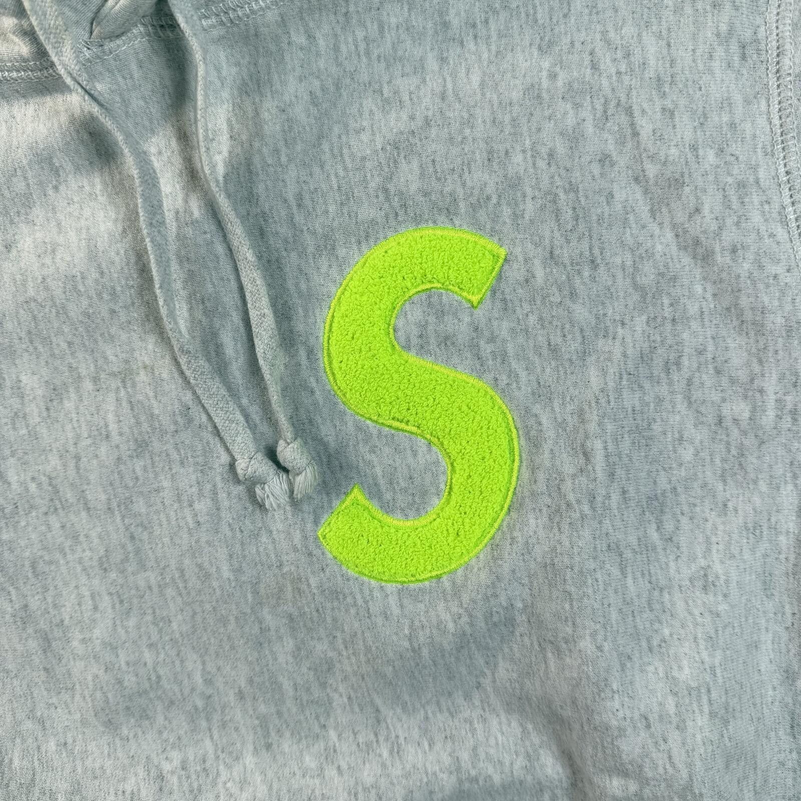 Supreme Supreme S Logo Hoodie FW19 Heather Grey Small Size US S / EU 44-46 / 1 - 2 Thumbnail
