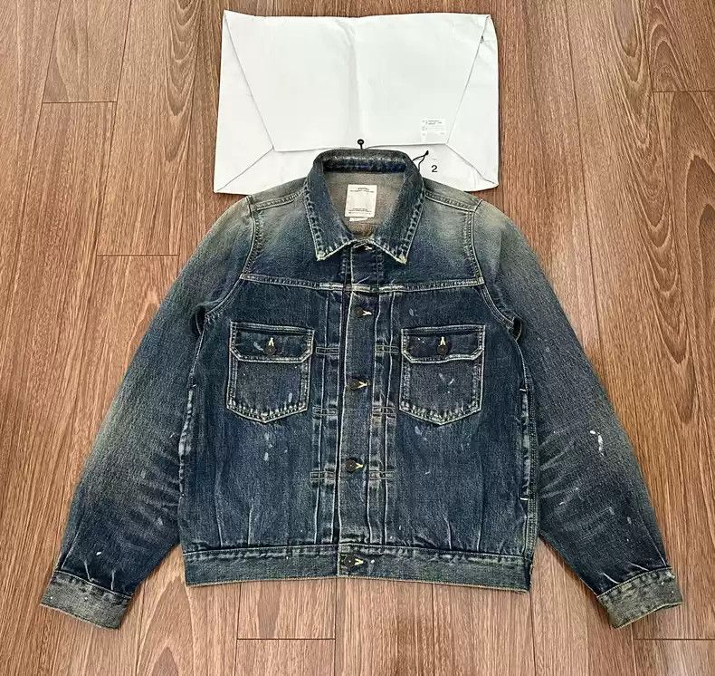 Visvim VISVIM SS 101 JKT JUMBO DAMAGED | Grailed