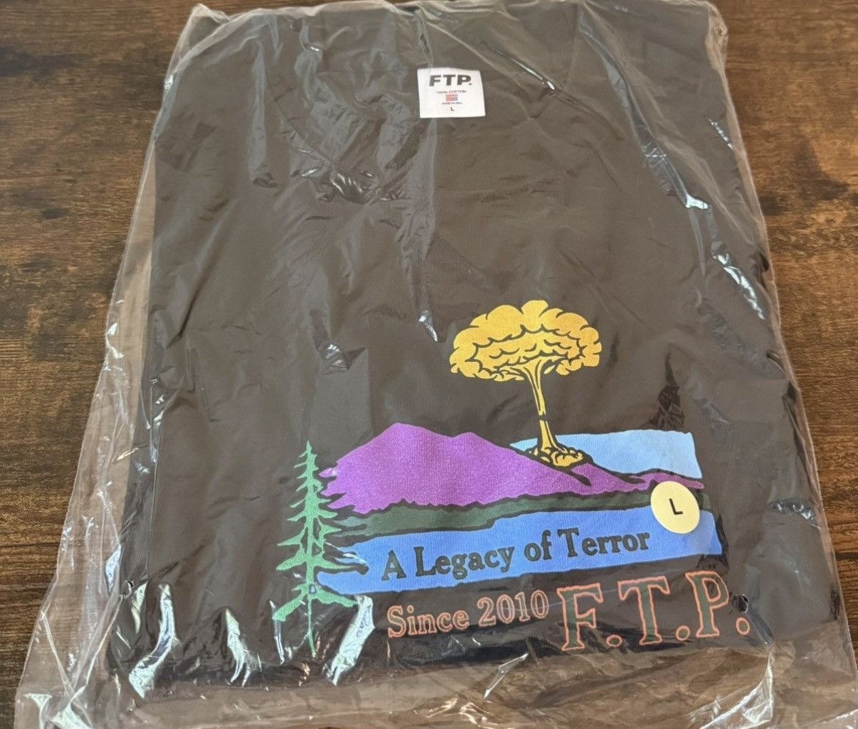 Fuck The Population FTP Good & Bad, Cordura pocket, & Atomic longleeve tee black Size US L / EU 52-54 / 3 - 3 Thumbnail