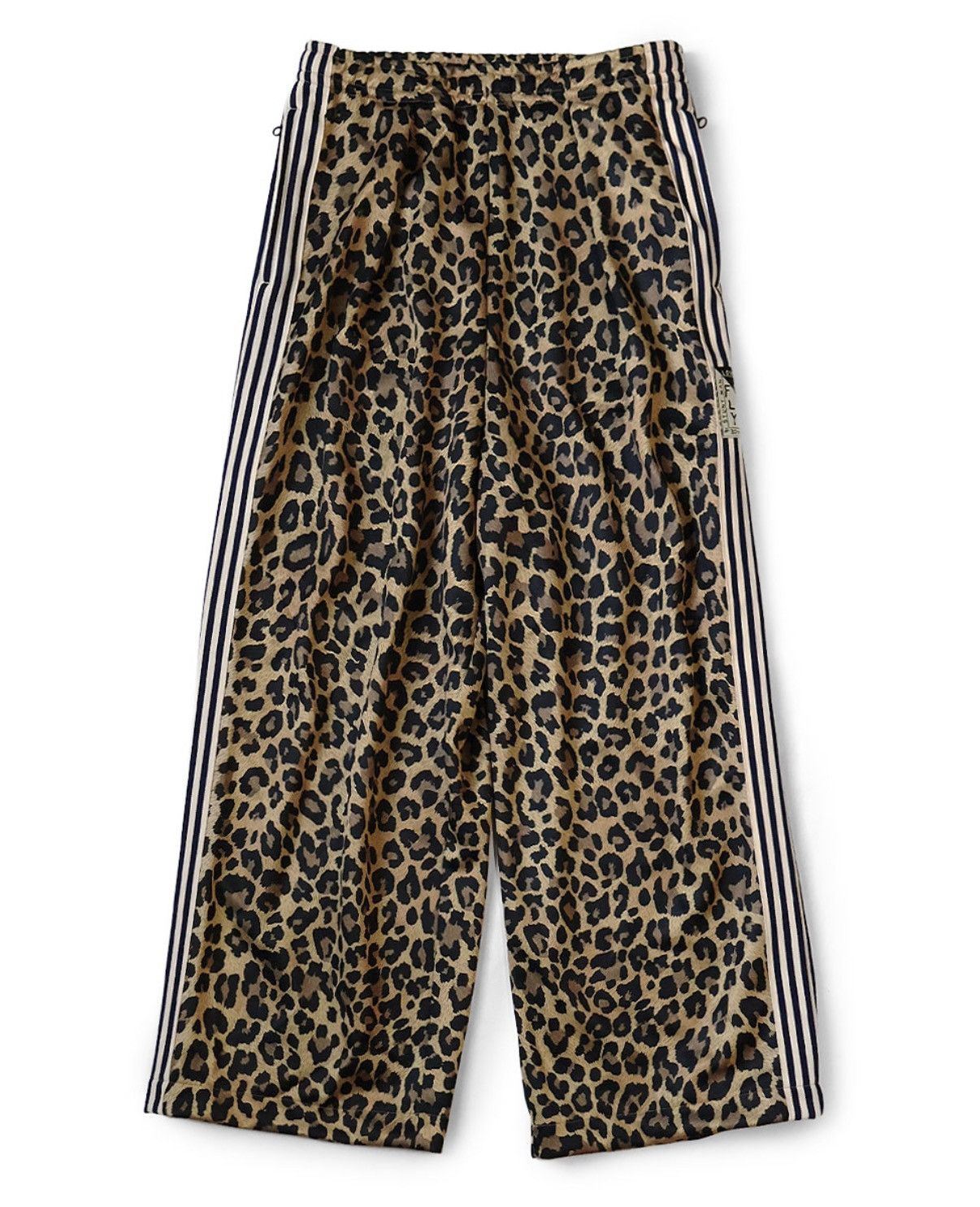 Kapital Kapital Leopard smooth jersey baggy track pants Size US 32 / EU 48 - 2 Thumbnail