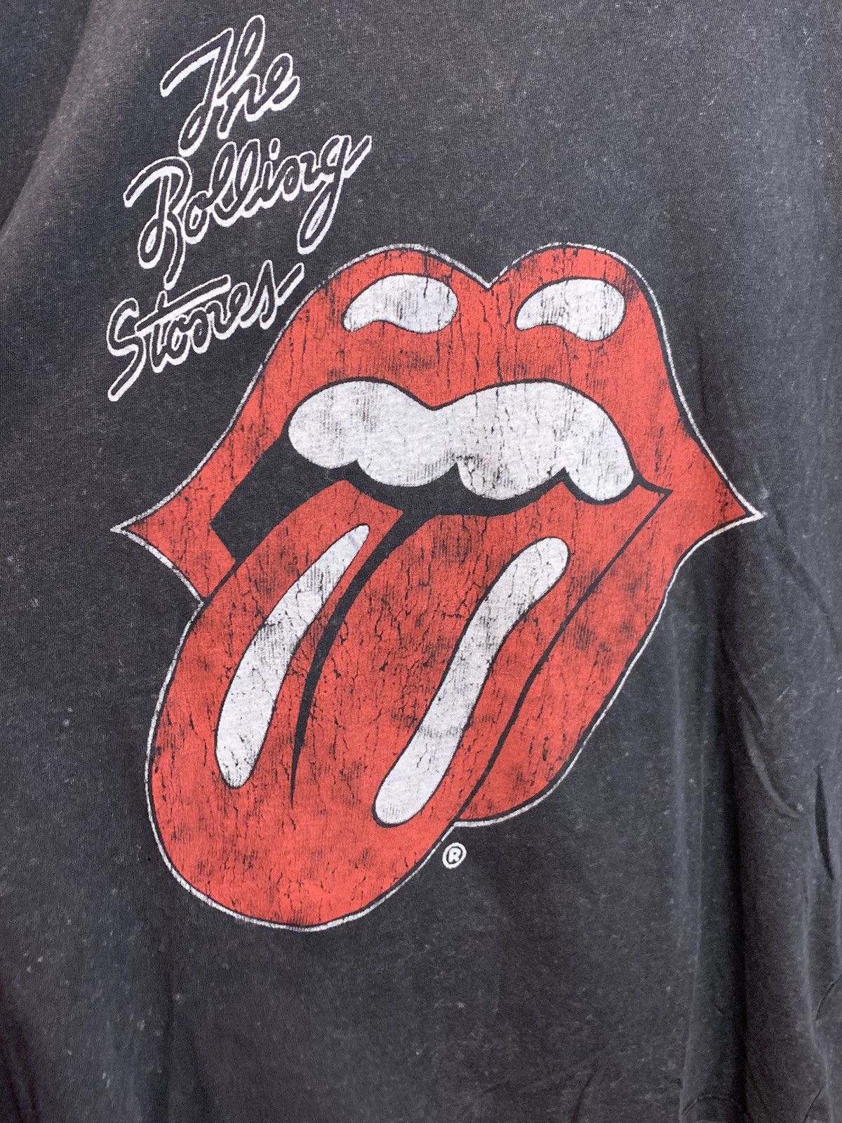 The Rolling Stones *RARE* The Rolling Stones Faded Tongue Graphic Band T-Shirt Size US S / EU 44-46 / 1 - 2 Thumbnail