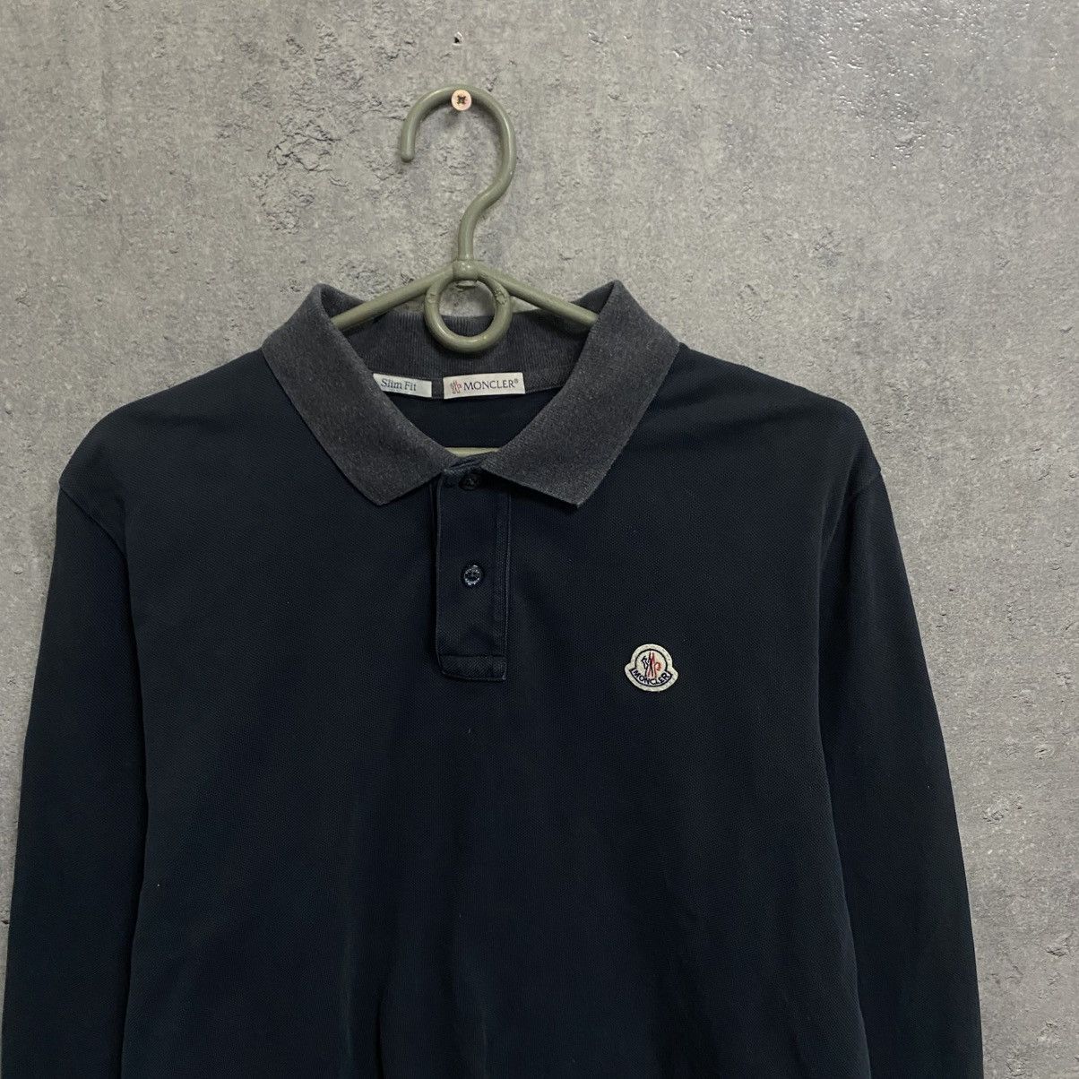 Moncler Moncler Polo Long Sleeve Size US L / EU 52-54 / 3 - 5 Thumbnail