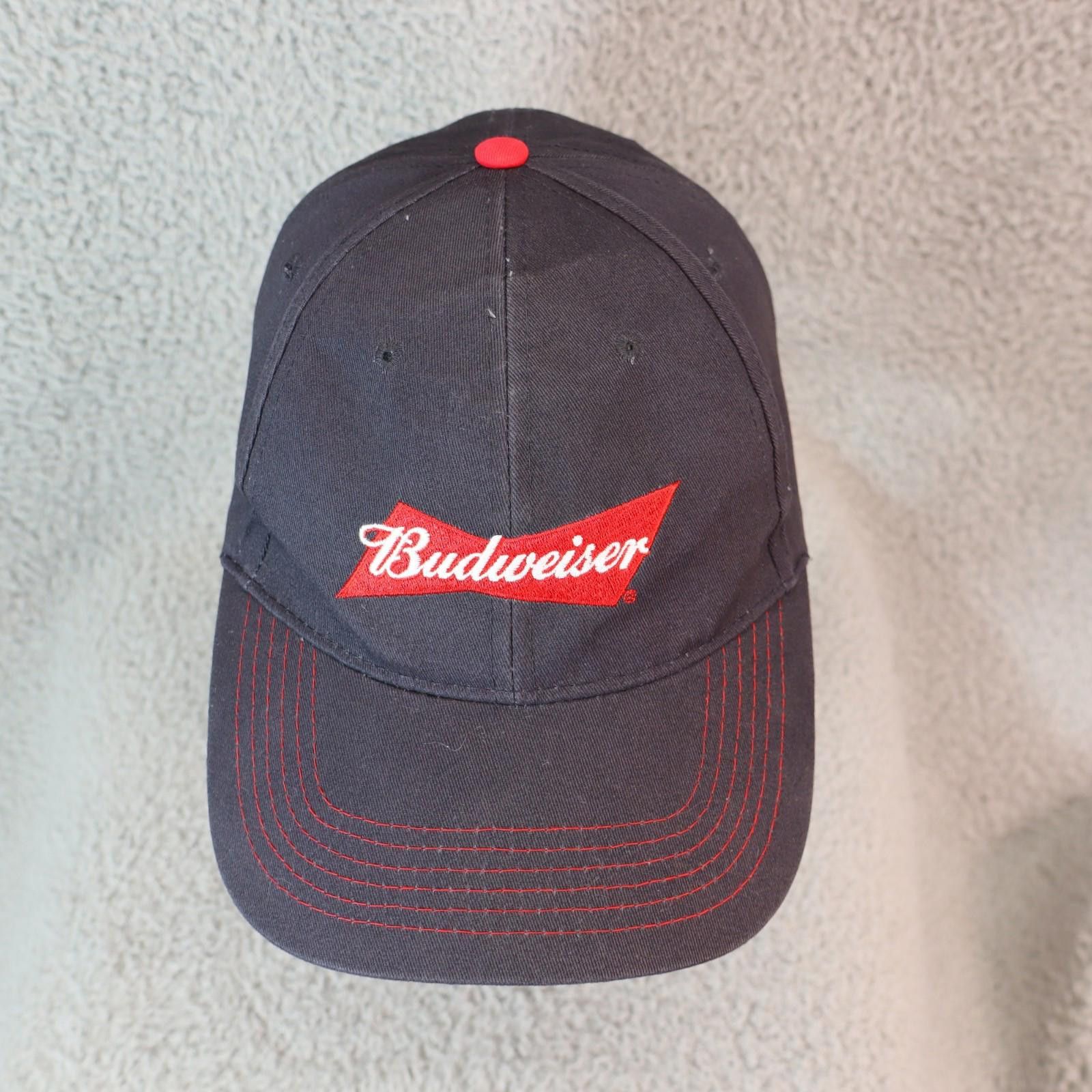 Budweiser Budweiser Beer Bowtie Baseball Hat Cap Embroidered Size ONE SIZE - 3 Thumbnail