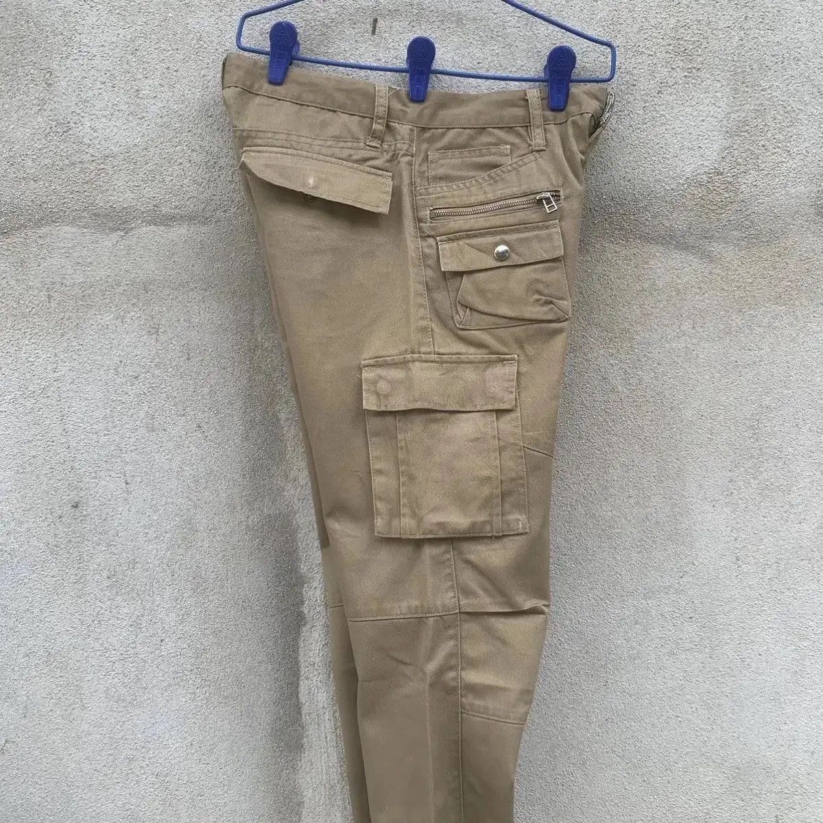 Seditionaries ROOT THREE MULTIPOCKET TROUSERS BIKERS CARGO DOUBLEKNEE PANT Size US 30 / EU 46 - 15 Thumbnail