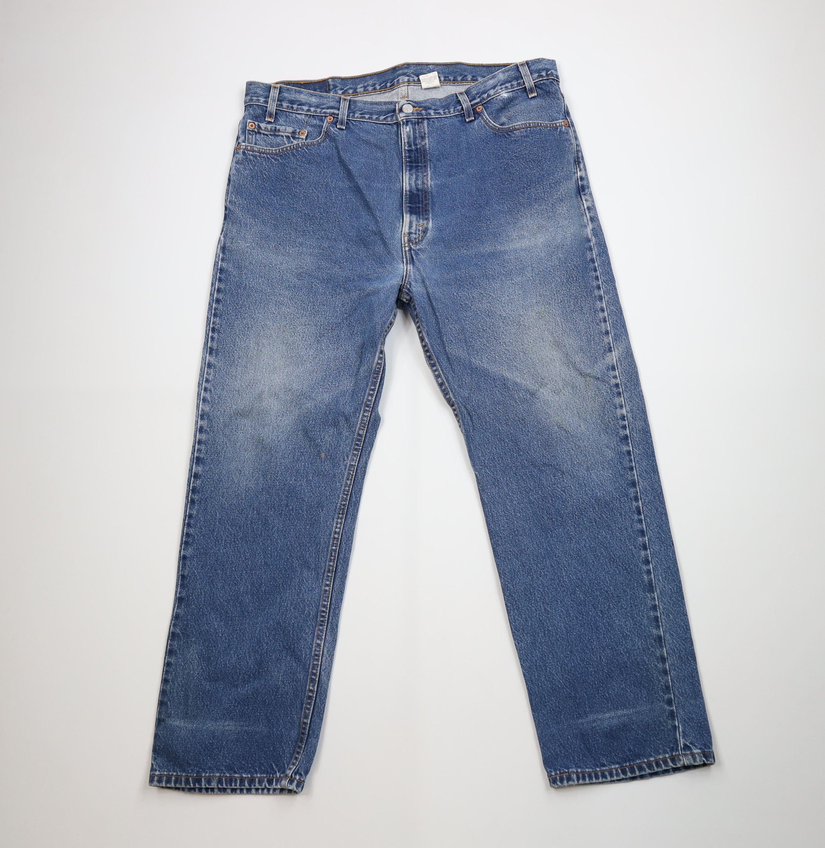 Levi's Vintage Y2K 2000 Levis 505 Regular Straight Leg Jeans USA Size US 42 / EU 58 - 1 Thumbnail