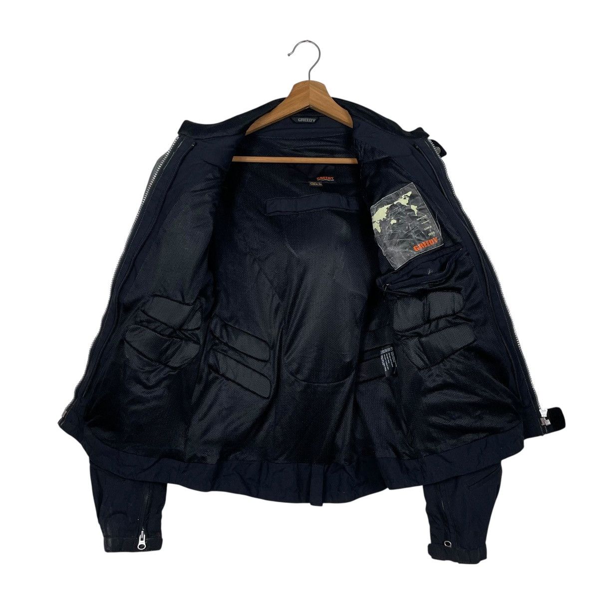 Japanese Brand Greedy Color Block Motorcycle Riding Jacket Size US M / EU 48-50 / 2 - 11 Thumbnail