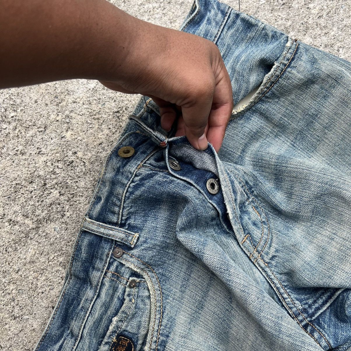 Polo Ralph Lauren “POLO JEANS COMPANY” FLY BUTTON DISTRESS JEANS Size US 34 / EU 50 - 13 Thumbnail