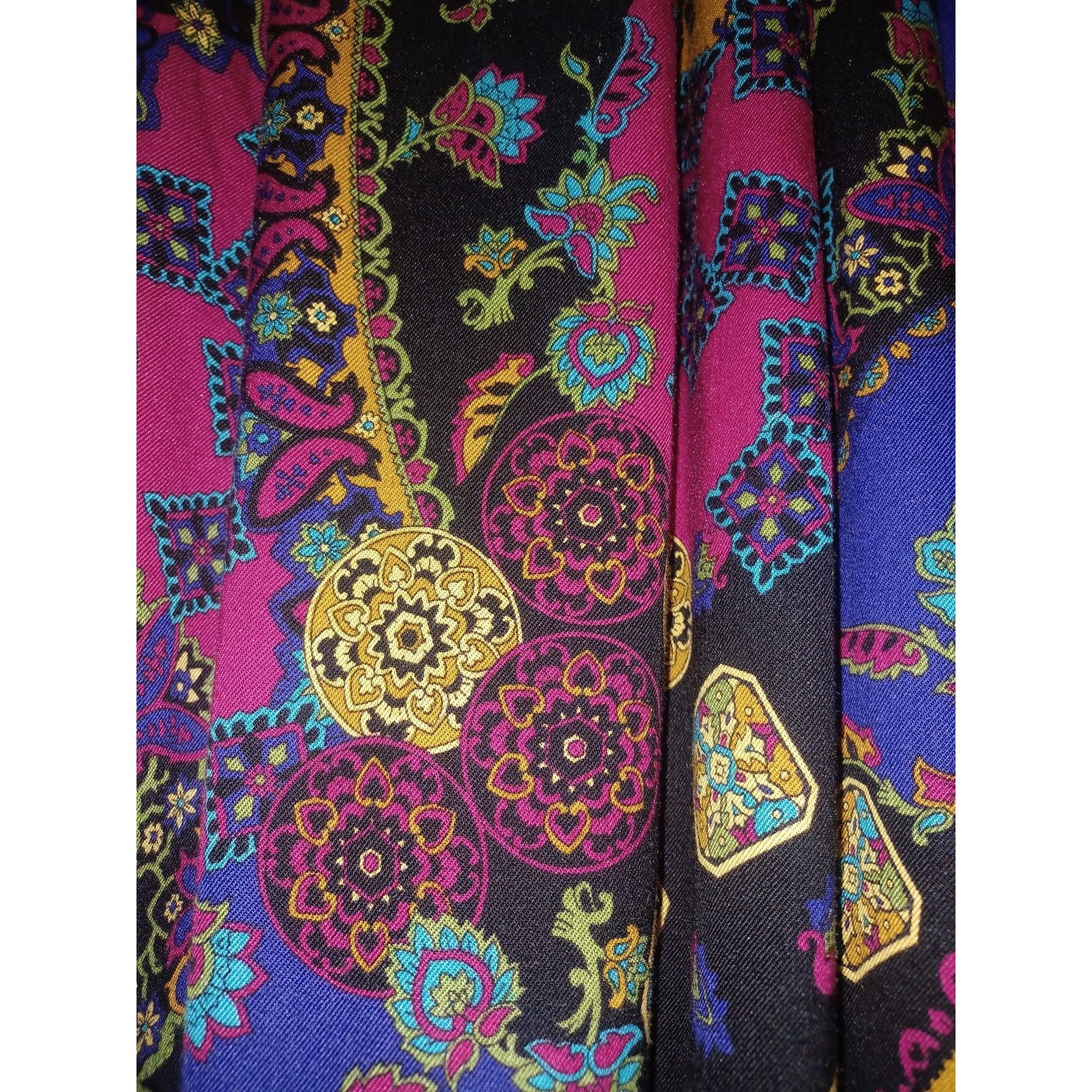 Other Norton McNaughton Petites Women's Skirt SZ 4 Bright Multi-Co Size 27" / US 4 / IT 40 - 3 Thumbnail