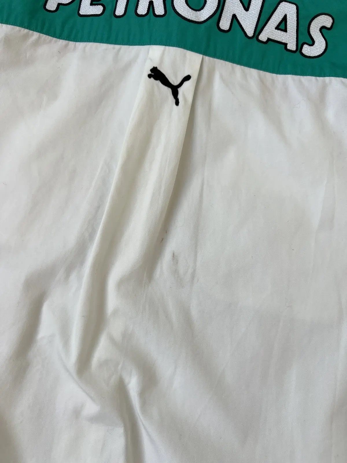 Puma × Vintage Vintage 90s Petronas Shorts Sleeve Racing Button up Size US L / EU 52-54 / 3 - 9 Thumbnail