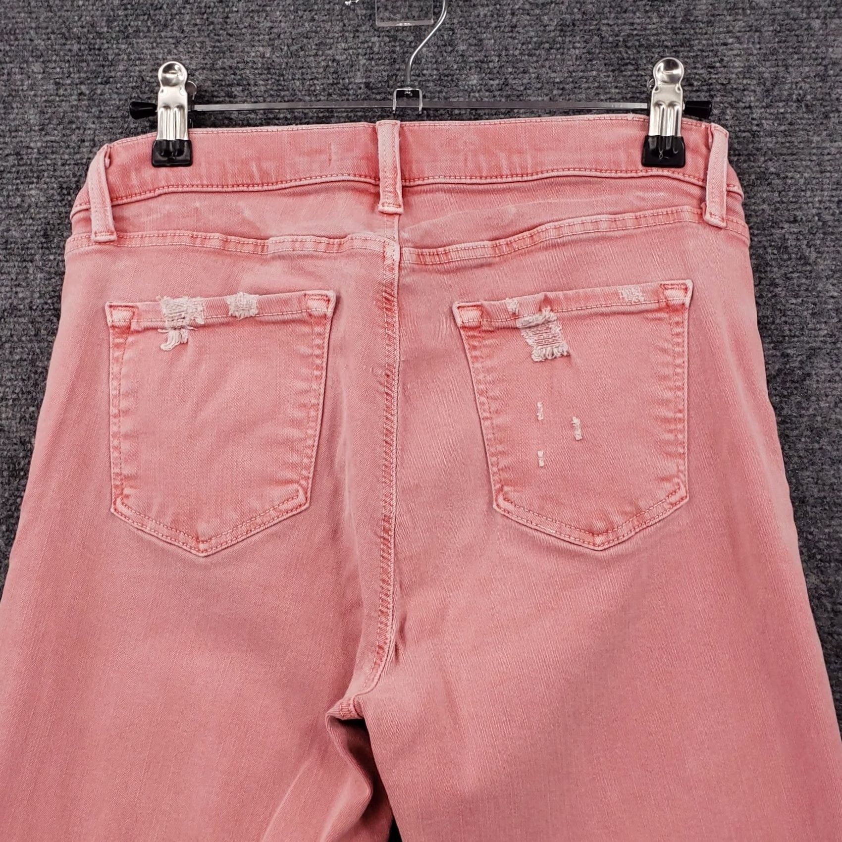J Brand J Brand Jeans Capri Mid Rise Pink Denim Womens 27 Juniors Slim Size 27" / US 4 / IT 40 - 3 Thumbnail