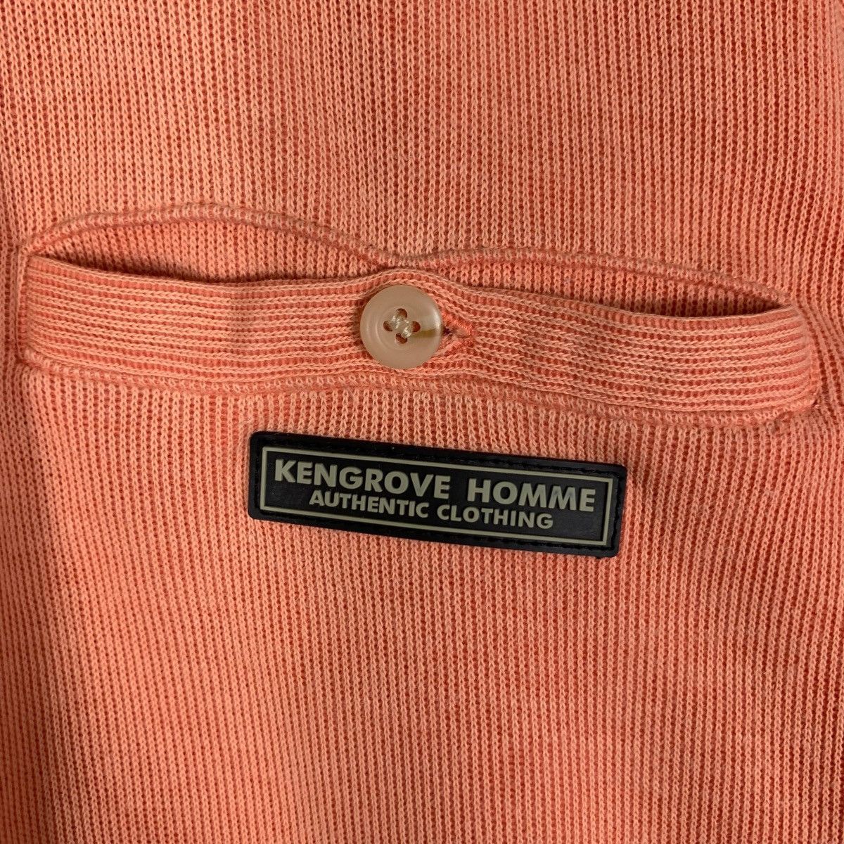 Japanese Brand KENGROVE HOMME Single Pocket Sweatshirt #1497-C67 Size US M / EU 48-50 / 2 - 10 Thumbnail