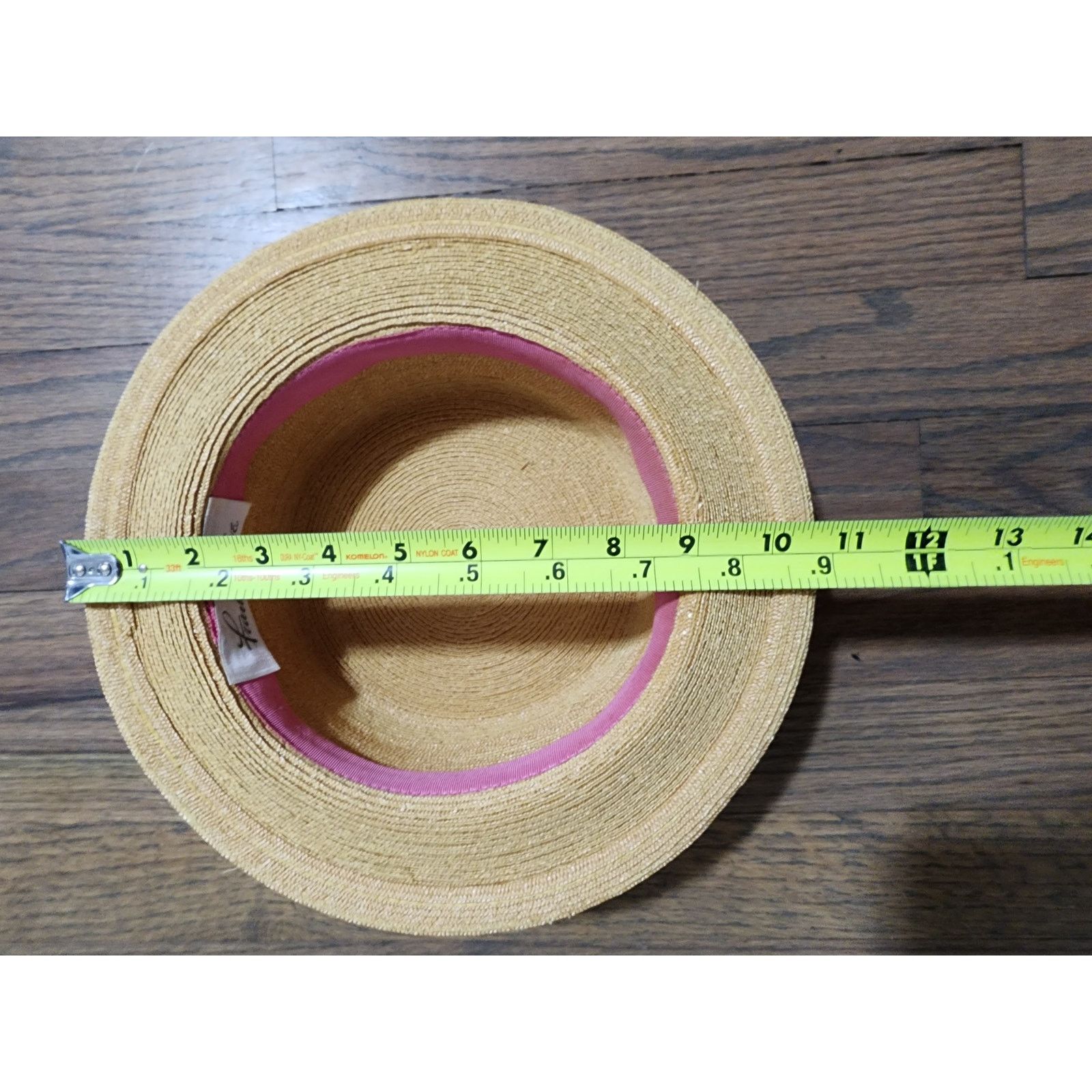 Franks vintage Frank Olive straw hat Size ONE SIZE - 6 Thumbnail