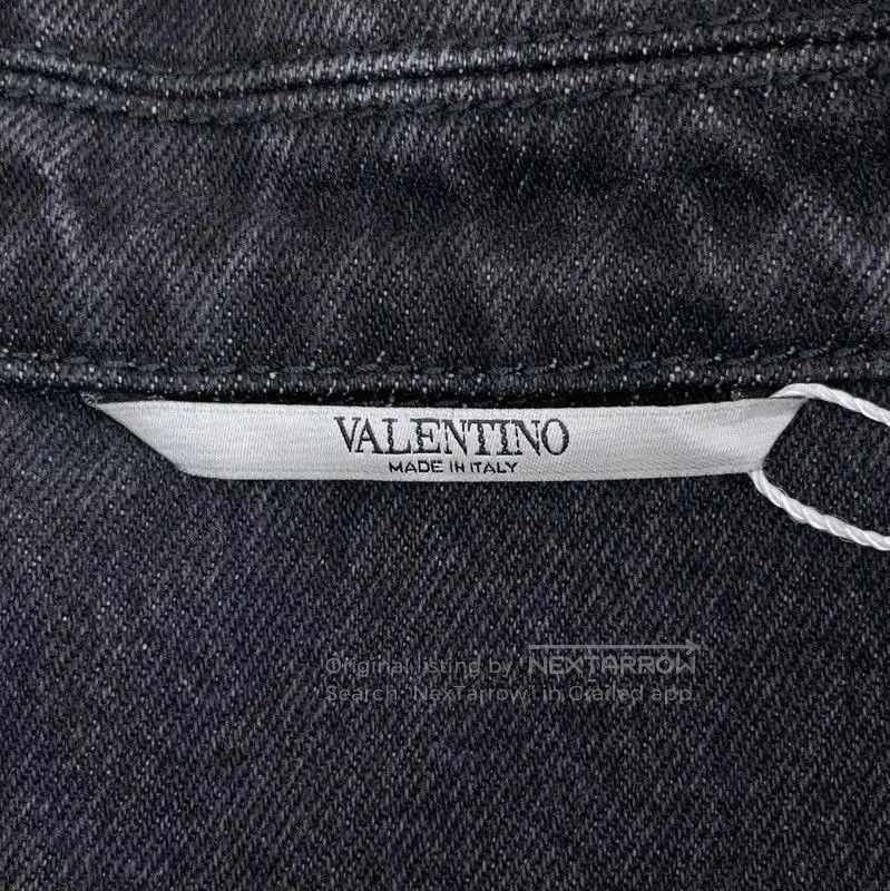 Valentino Valentino Black Cotton Men's Jacket . Size US S / EU 44-46 / 1 - 6 Thumbnail