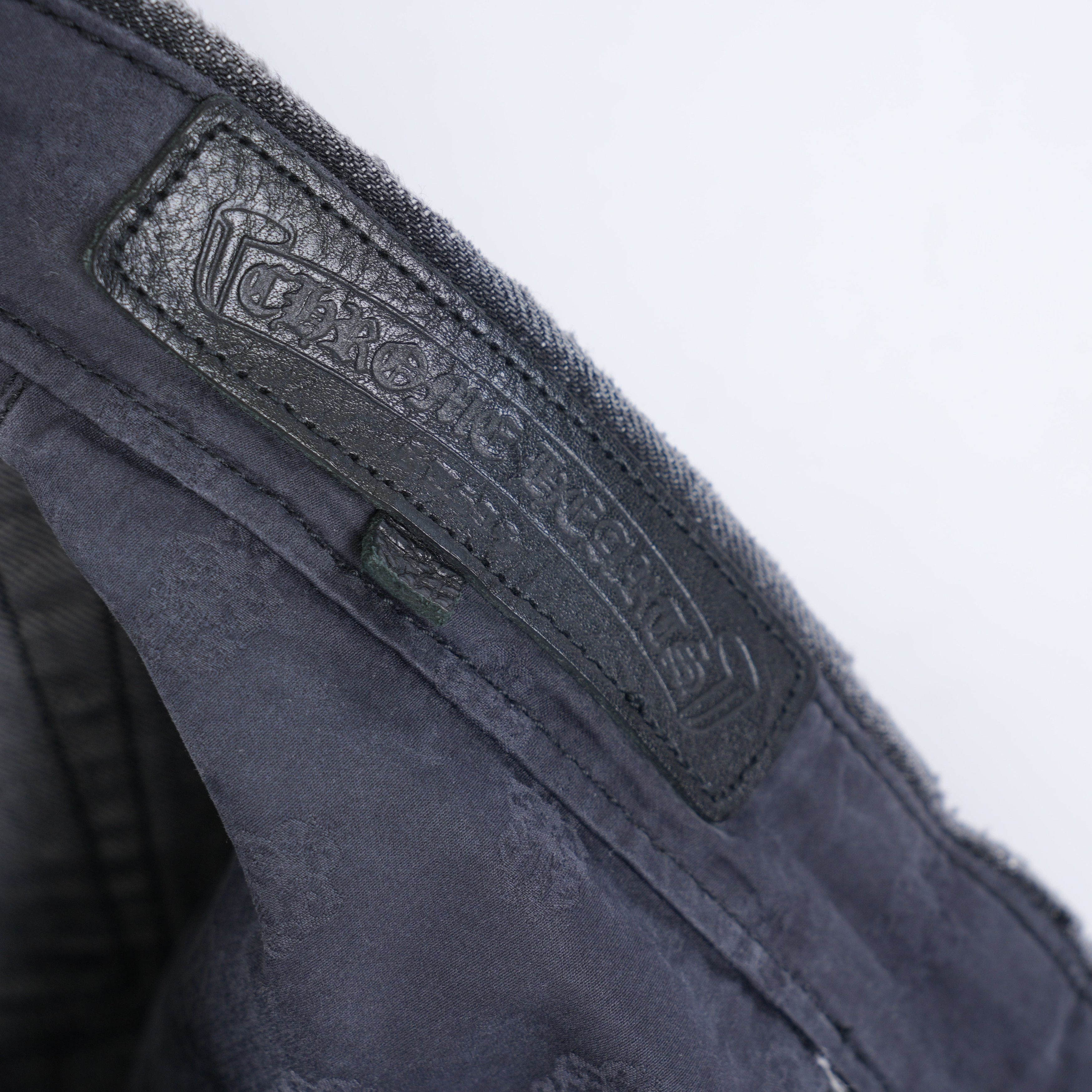 Chrome Hearts CHROME HEARTS DRAKE CLB RED/BLACK PATCH DENIM Size US 34 / EU 50 - 10 Thumbnail