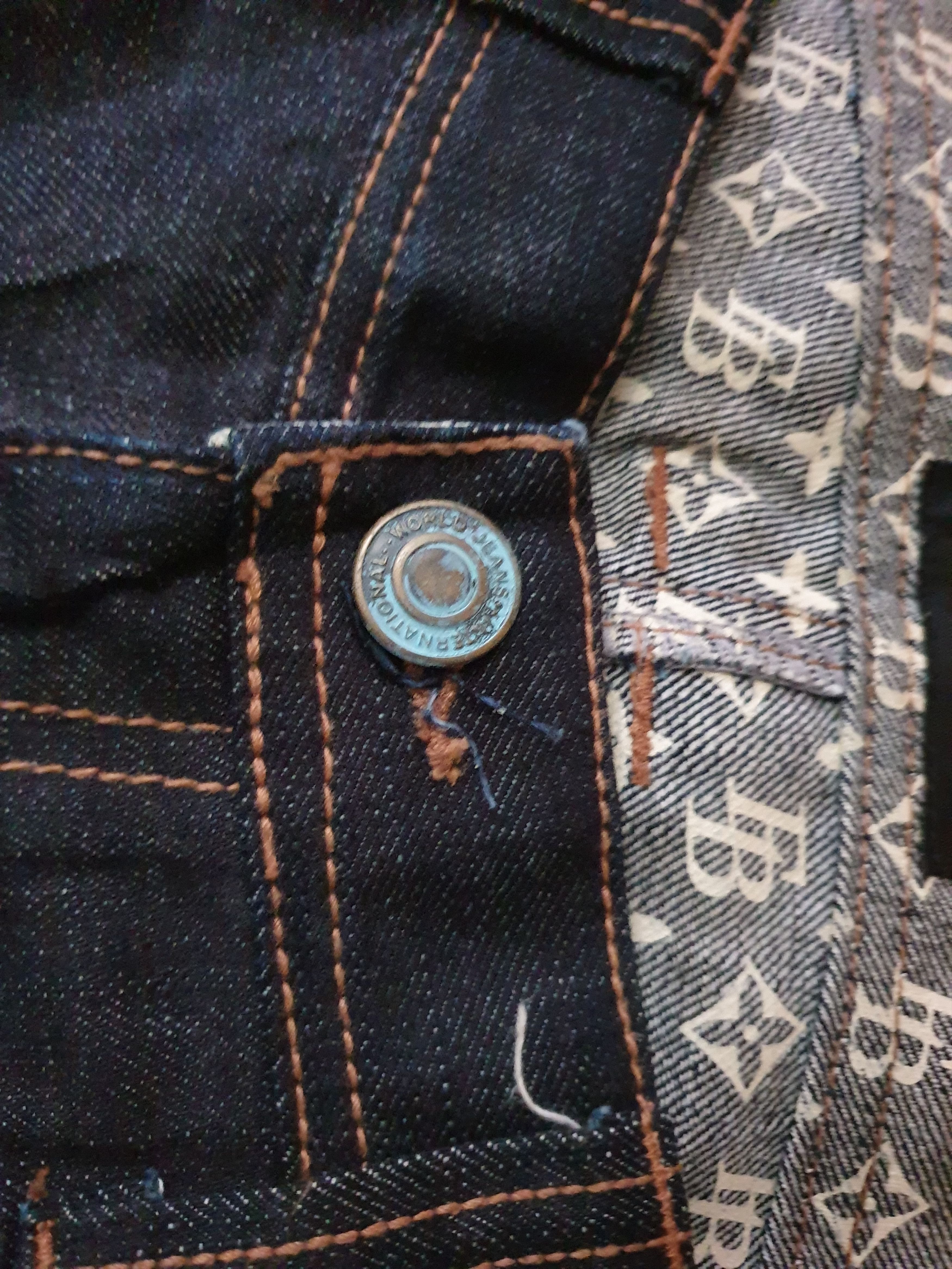 Japanese Brand 💥Etbx inspired blue colour denim pant Size US 34 / EU 50 - 3 Thumbnail