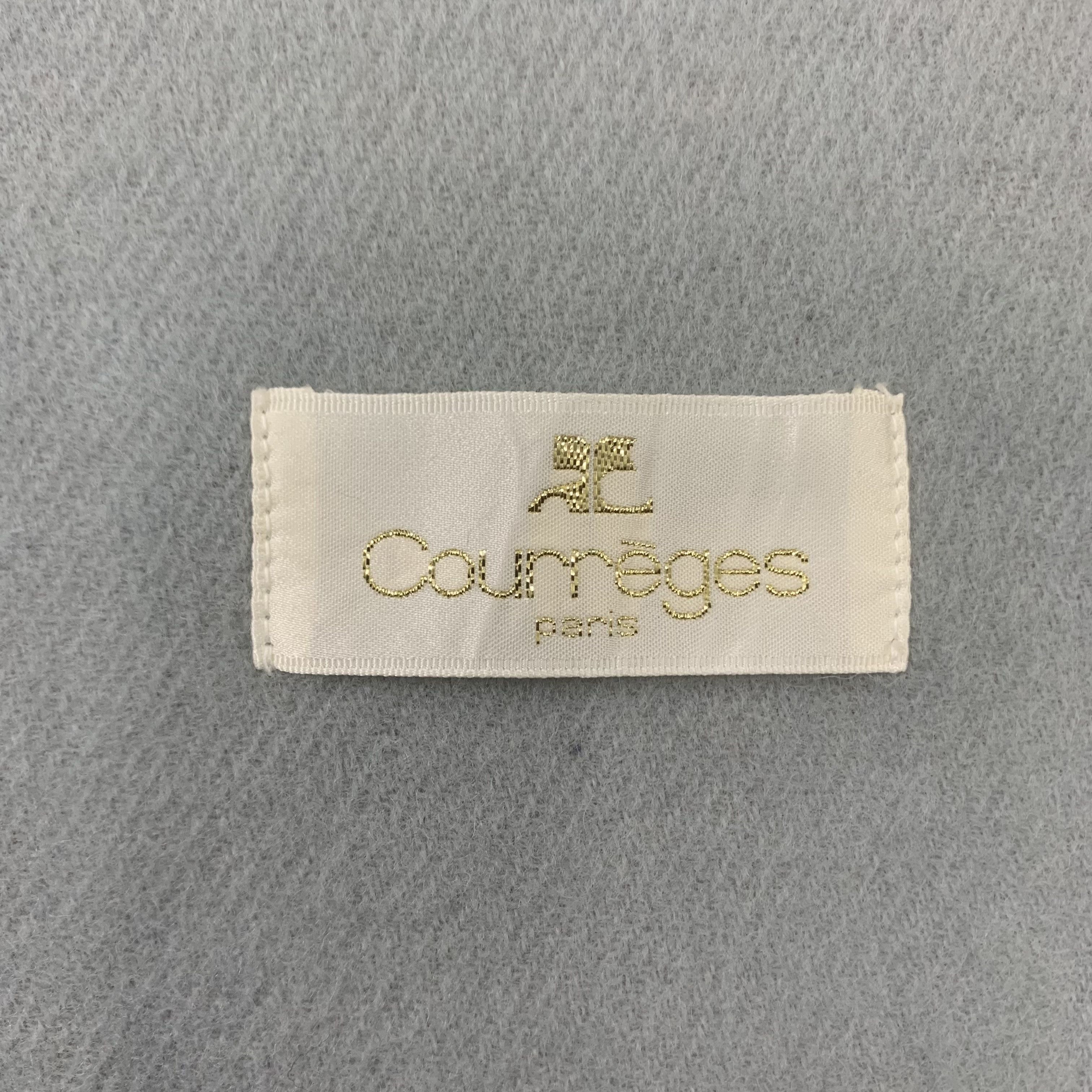 Courreges Courreges Scarf Wool Muffler Neck Wrap BL9269 Size ONE SIZE - 7 Thumbnail