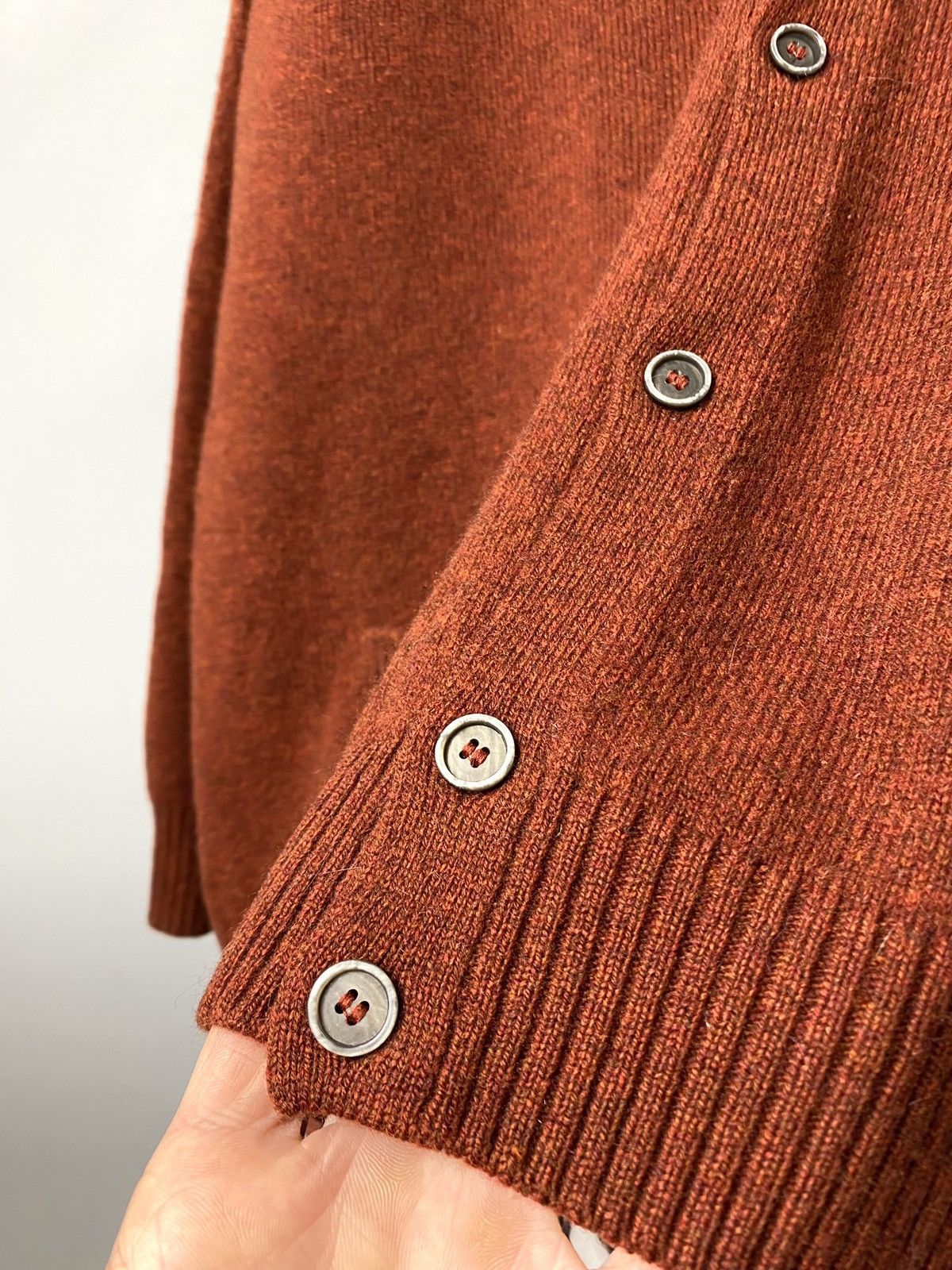 Gran Sasso Rare! Gran Sasso Luxury Cardigan Sweater Size US XL / EU 56 / 4 - 8 Thumbnail