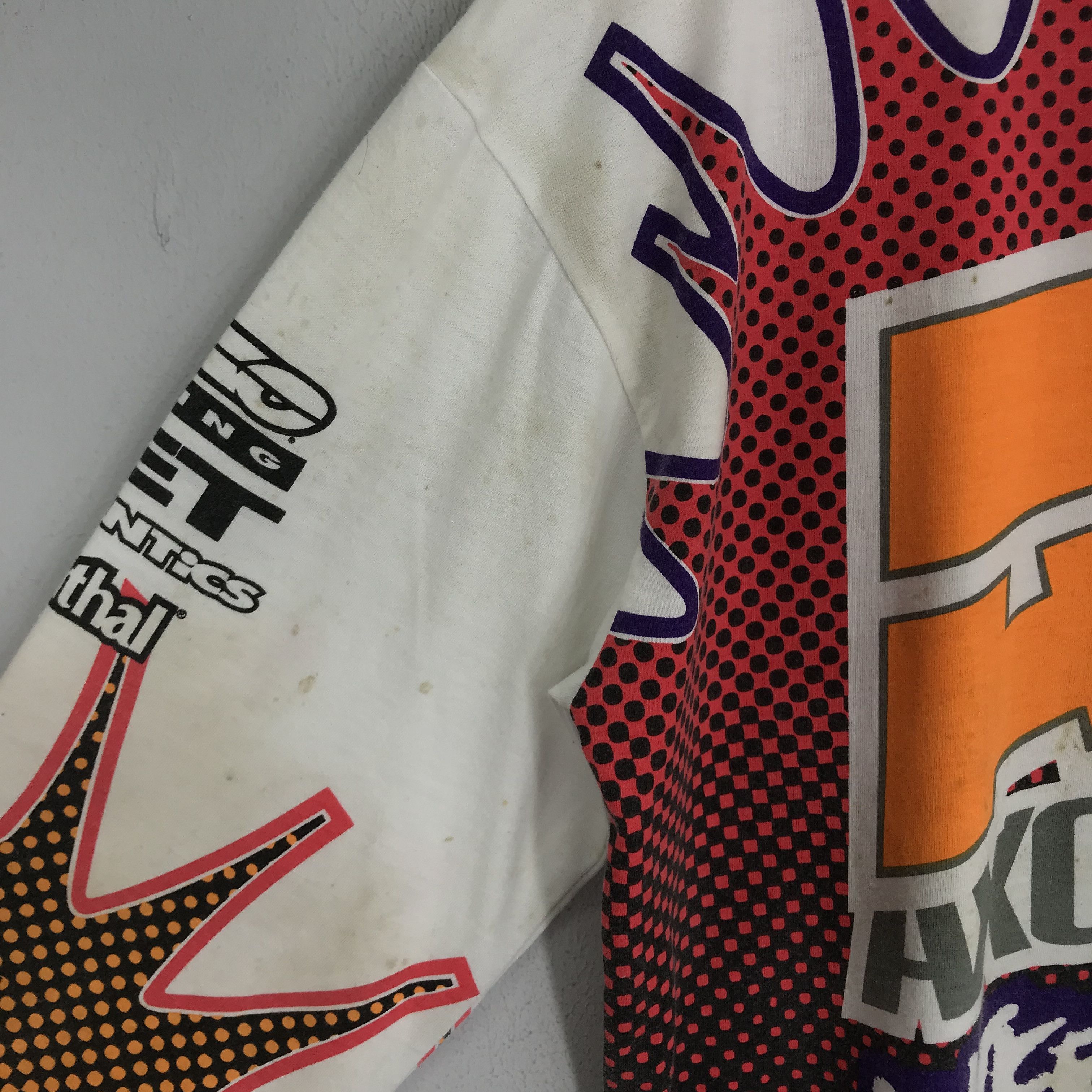 Vintage Vintage 90's Distressed Axo Sport Team Motocross Overprinted Size US M / EU 48-50 / 2 - 8 Thumbnail