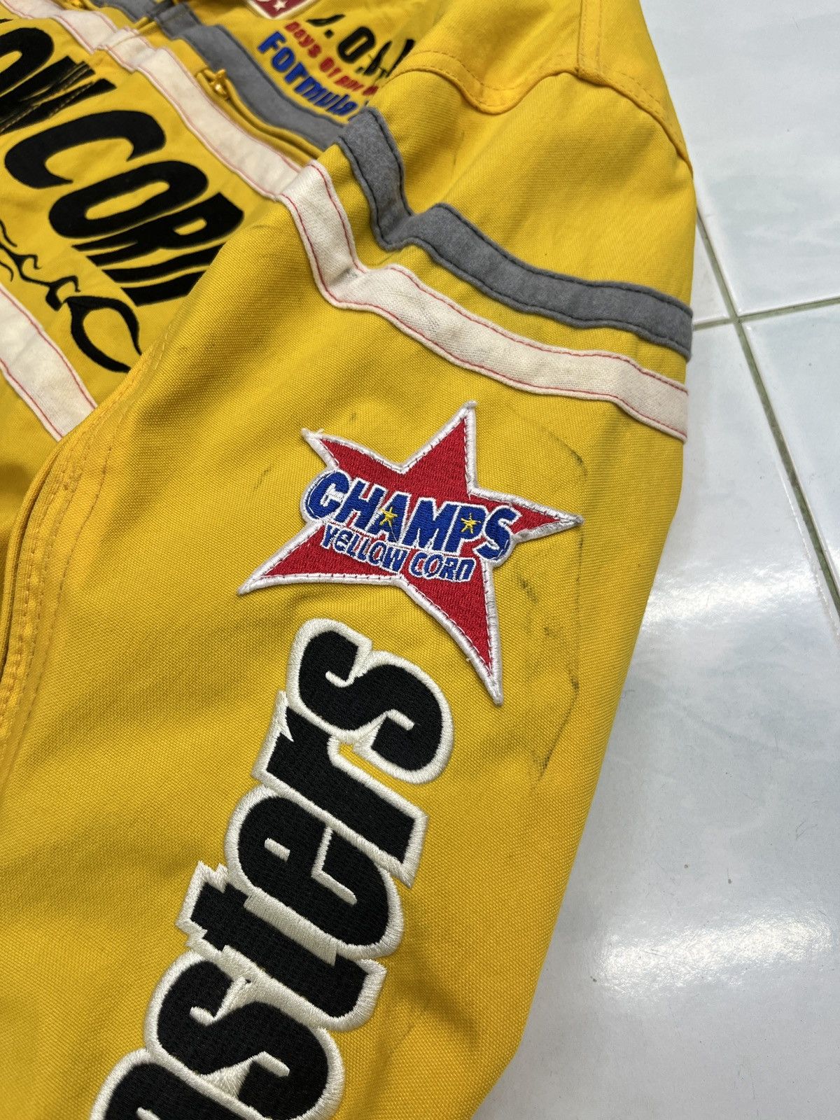 YELLOW CORN 🔥🔥🔥STEALS YELLOW CORN SLEDGE HAMMER RACING JACKET Size US M / EU 48-50 / 2 - 15 Thumbnail